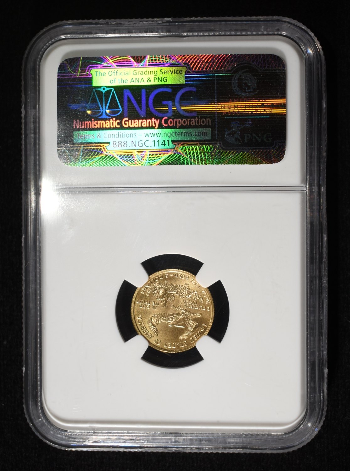 2006 $5 GOLD EAGLE NGC MS70