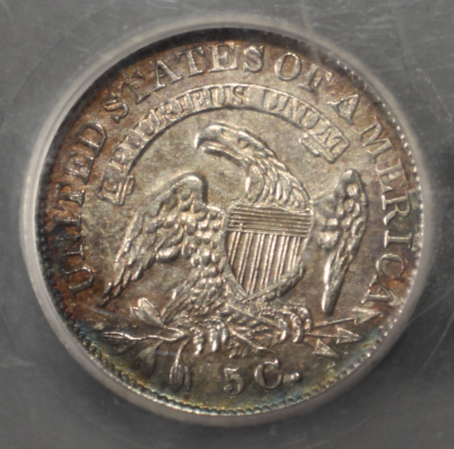 1835 BUST HALF DIME SEGS MS-61 LM-10/V-7A
