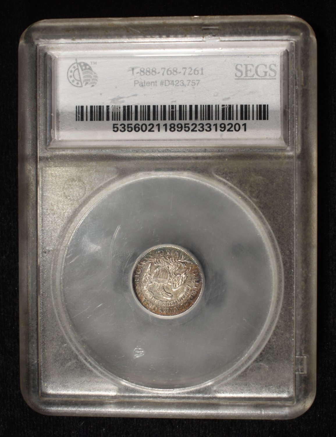 1835 BUST HALF DIME SEGS MS-61 LM-10/V-7A