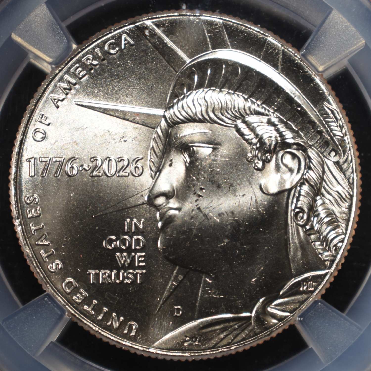 1776-2026-D ENDURING LIBERTY HALF DOLLAR NGC MS-65