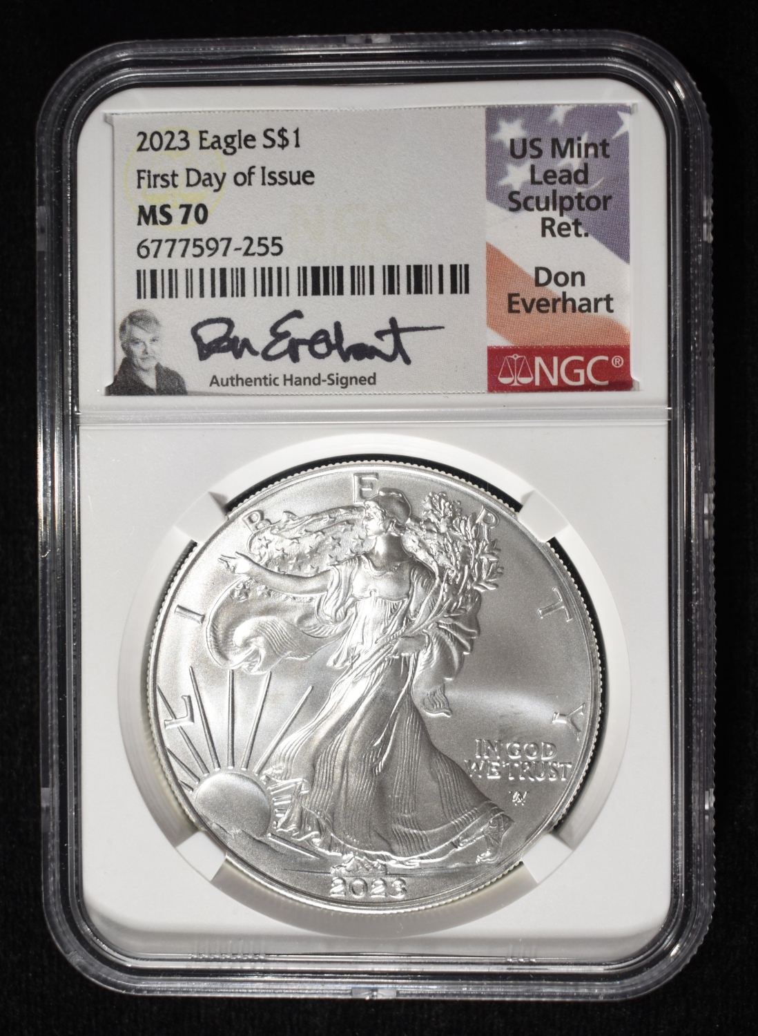 2023 AMERICAN SILVER EAGLE NGC MS70