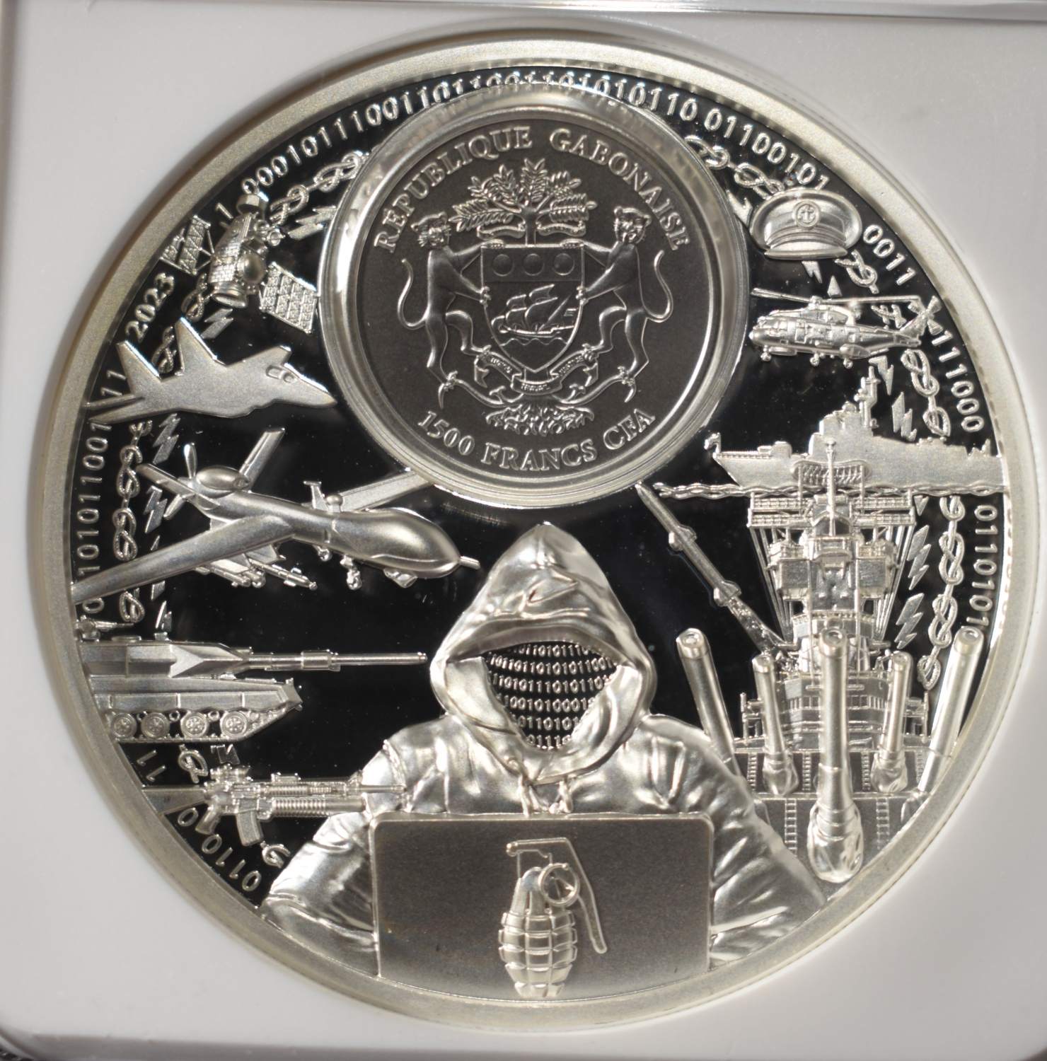 2023 GABON TIME FLIES NGC PF-70 ULTRA CAMEO