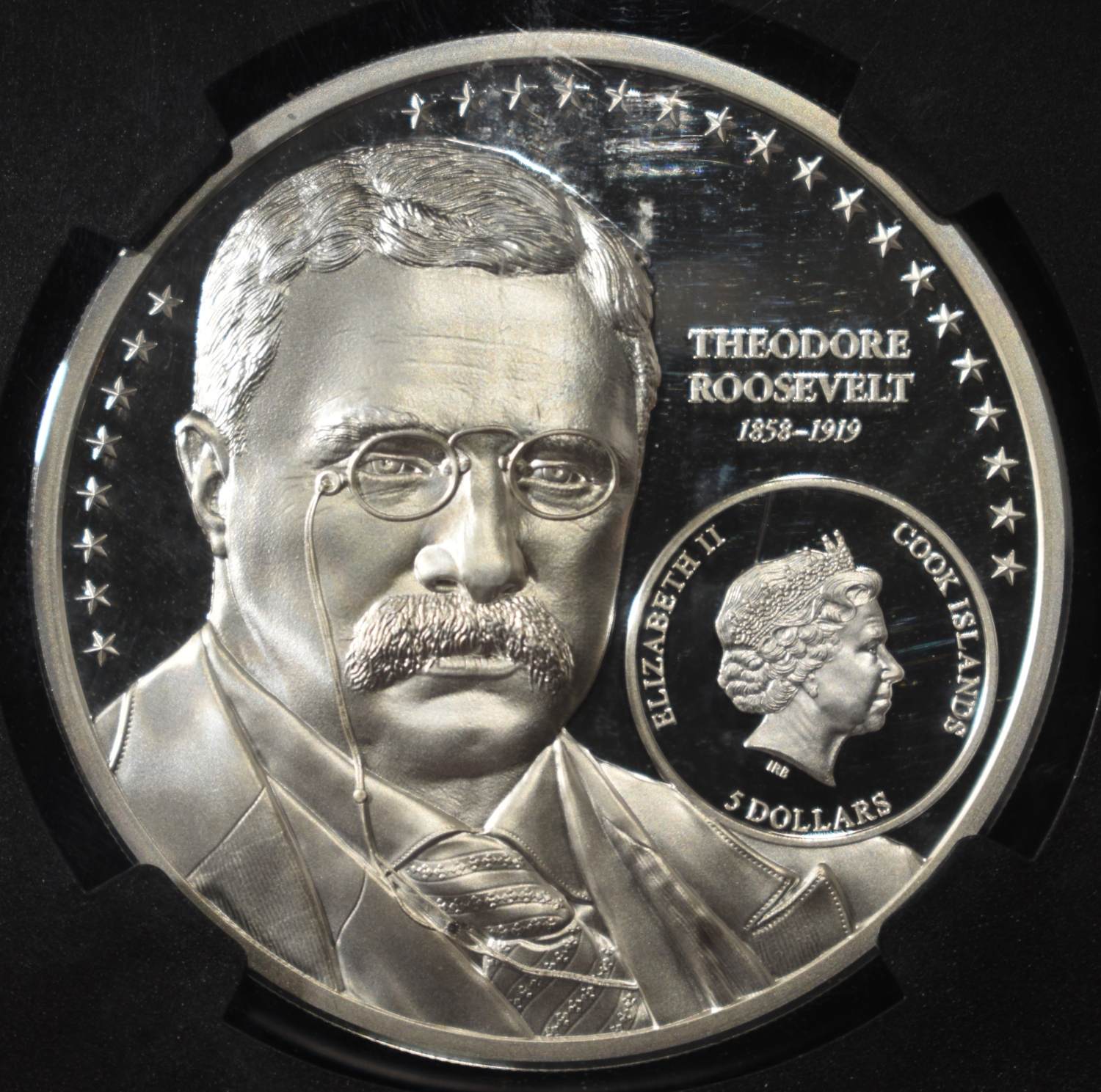 2022 COOK ISLANDS ROOSEVELT NGC PF70 ULTRA CAMEO