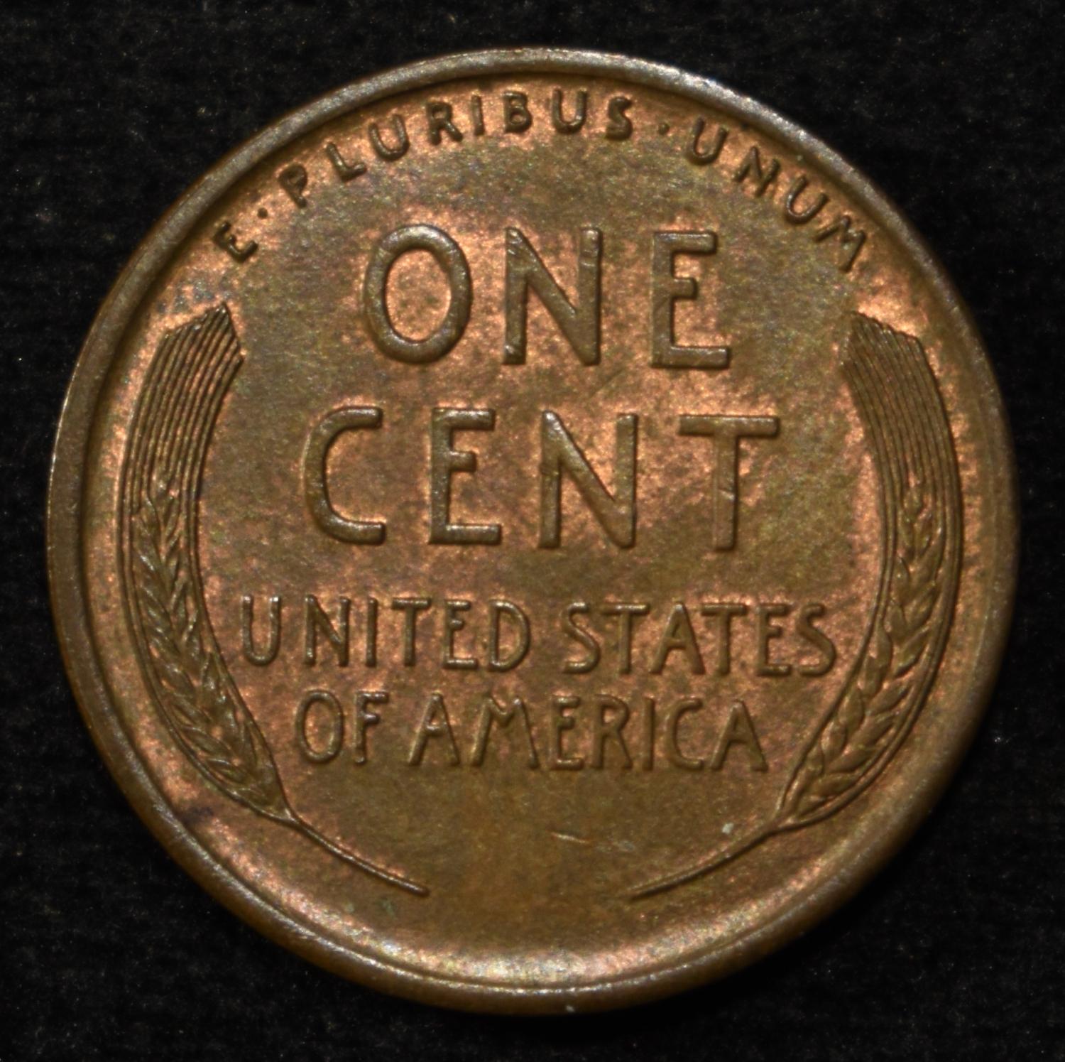 1915 LINCOLN CENT CH BU RB
