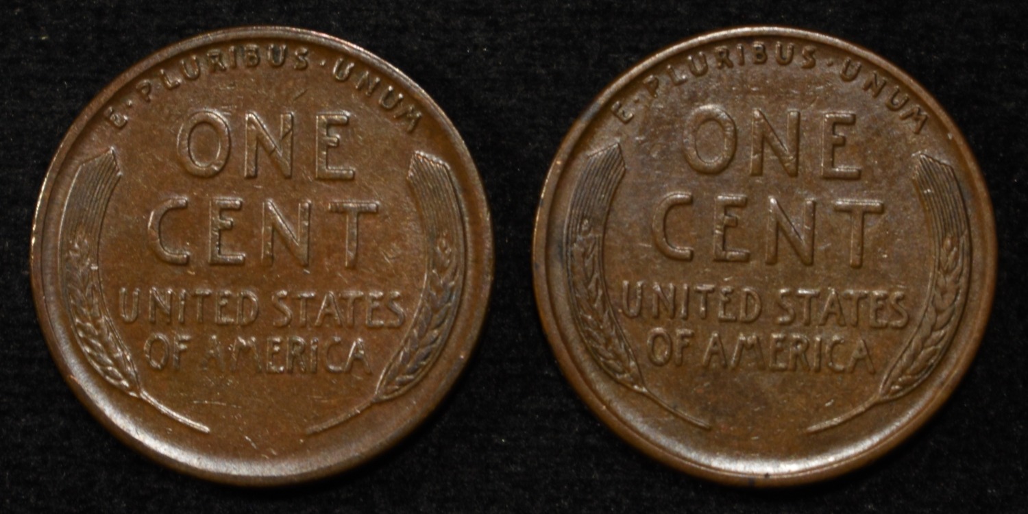 1928-D,S LINCOLN CENTS AU/BU