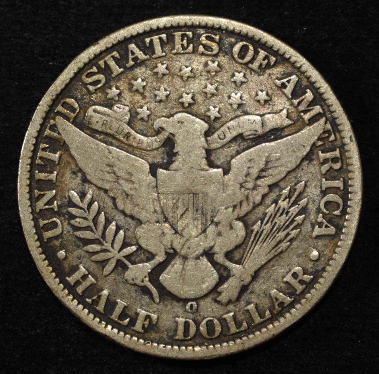 1909-O BARBER HALF DOLLAR FINE