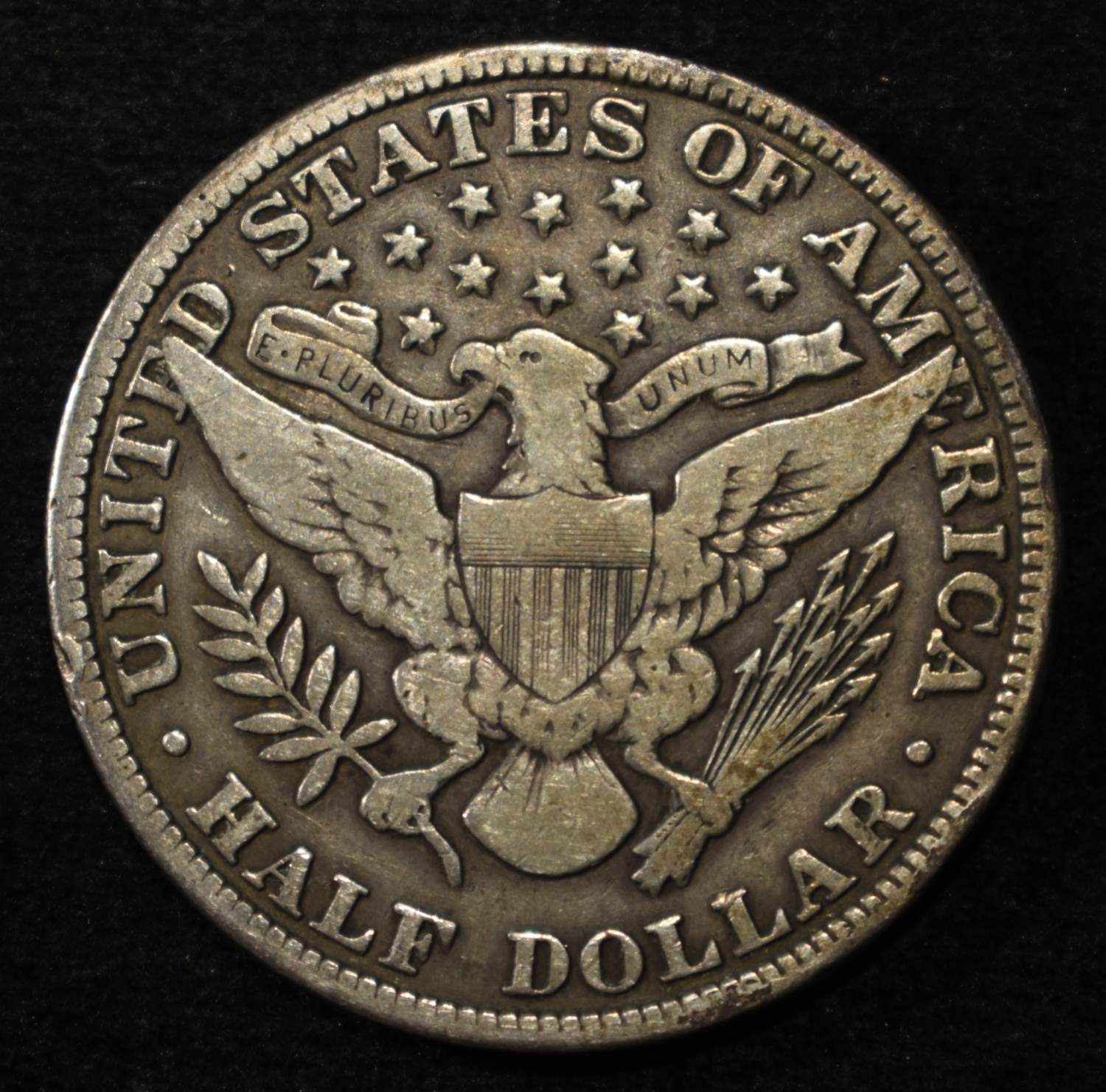 1910 BARBER HALF DOLLAR FINE