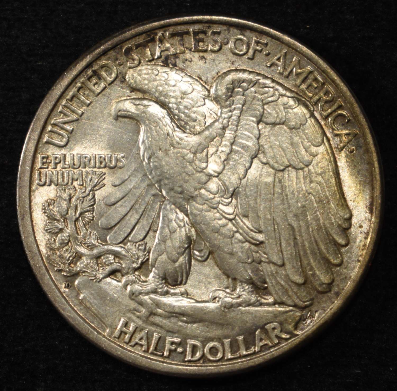 1934-D WALKING LIBERTY HALF DOLLAR BU