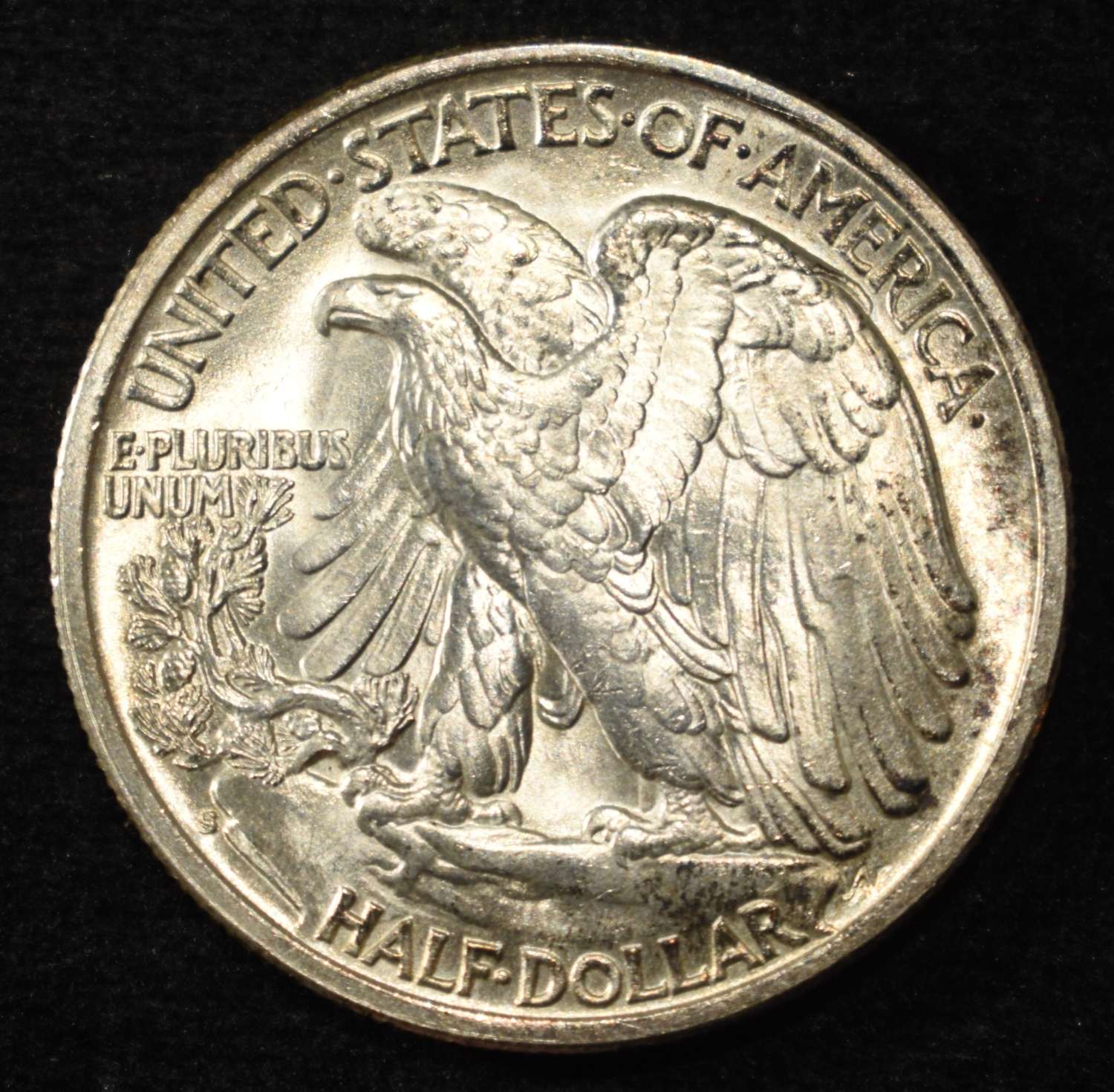 1945-S WALKING LIBERTY HALF DOLLAR CH/GEM BU
