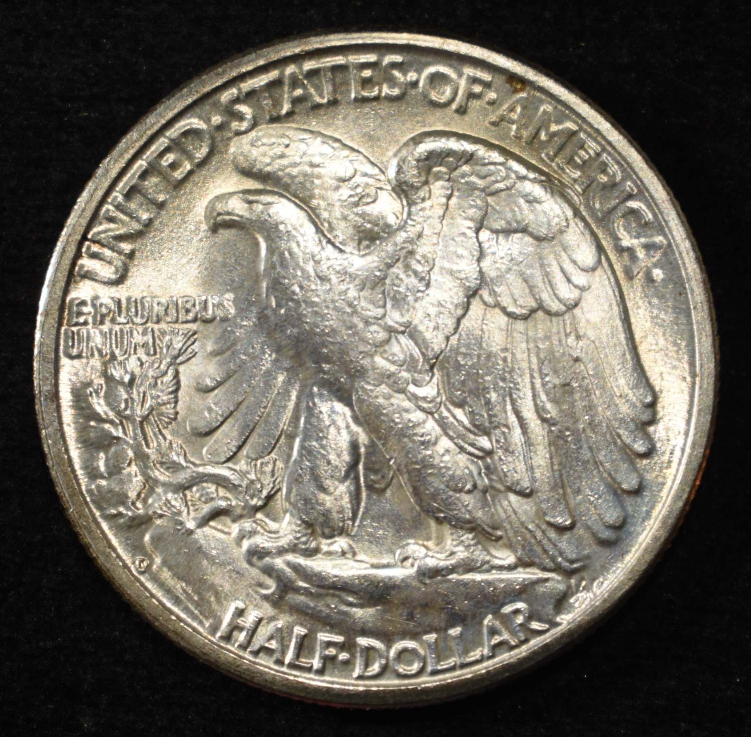 1947-D WALKING LIBERTY HALF DOLLAR CH BU
