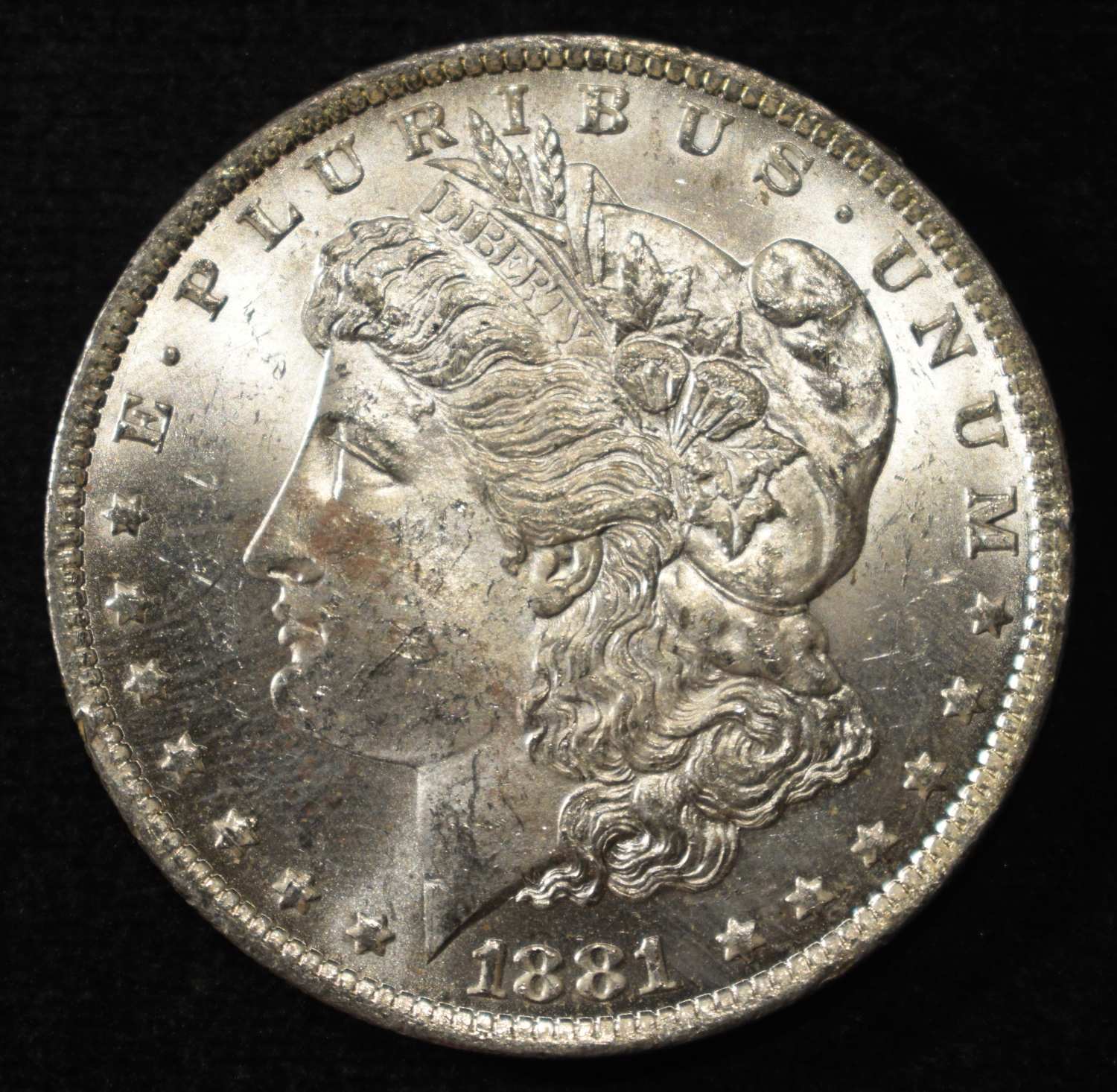 1881-O MORGAN DOLLAR BU