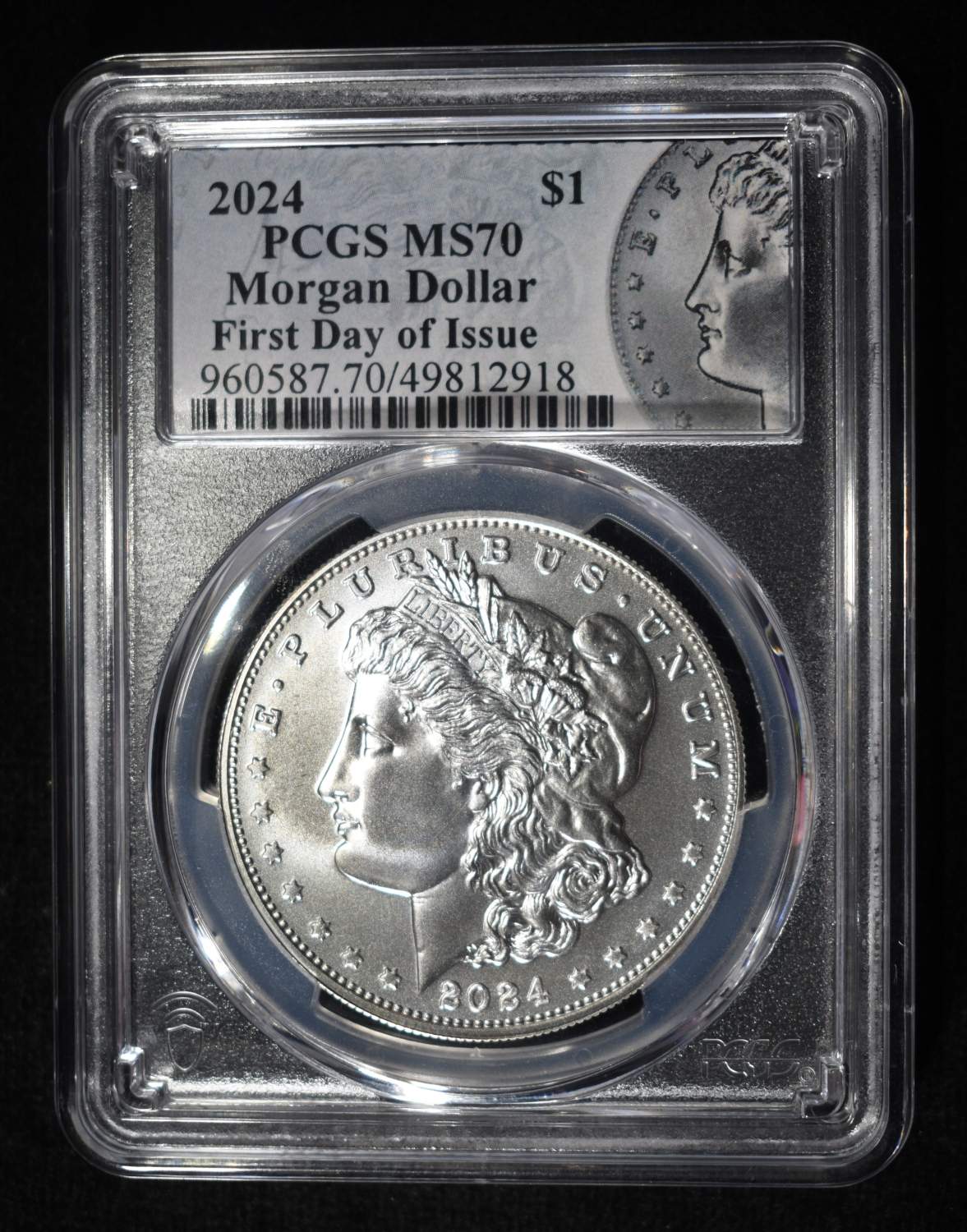 2024 MORGAN DOLLAR PCGS MS70 FDI
