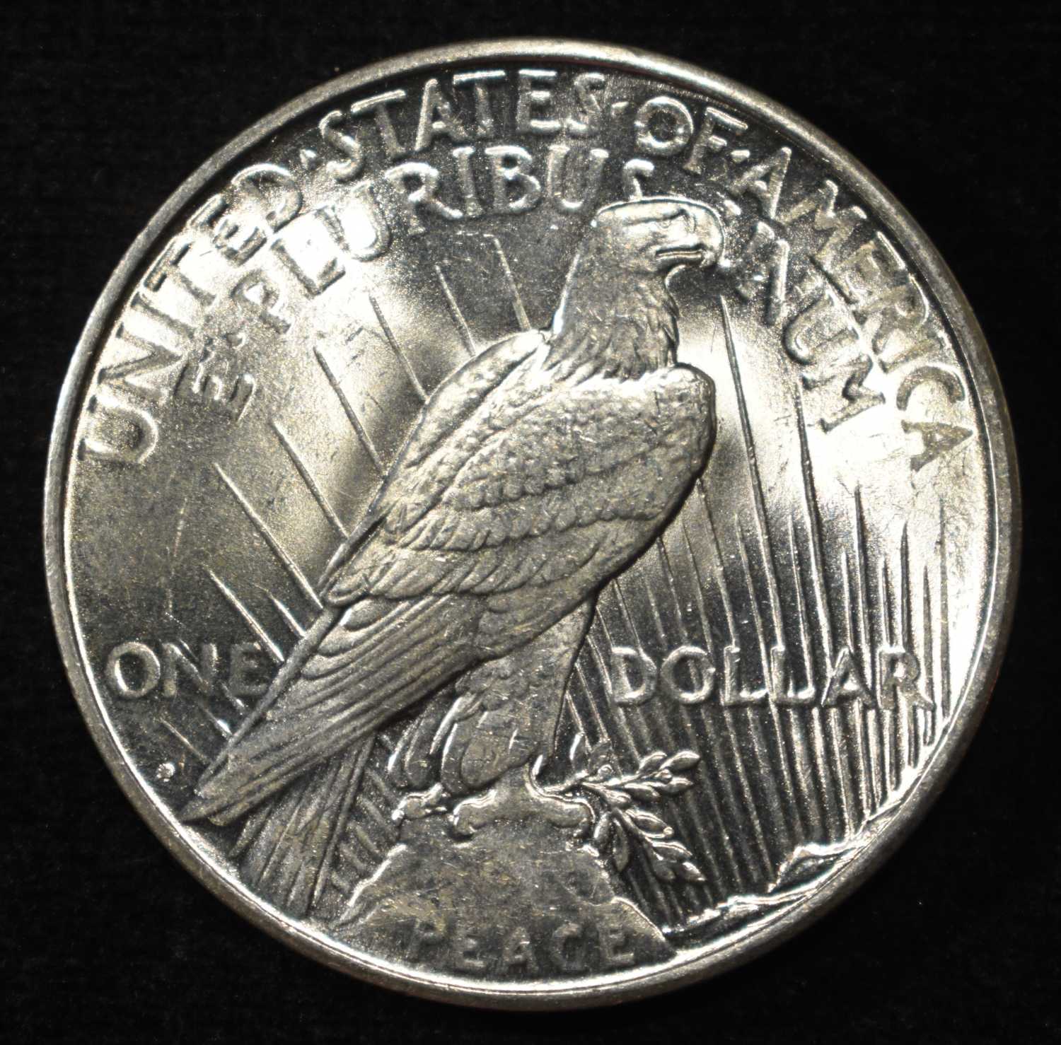 1922-D PEACE DOLLAR CH BU