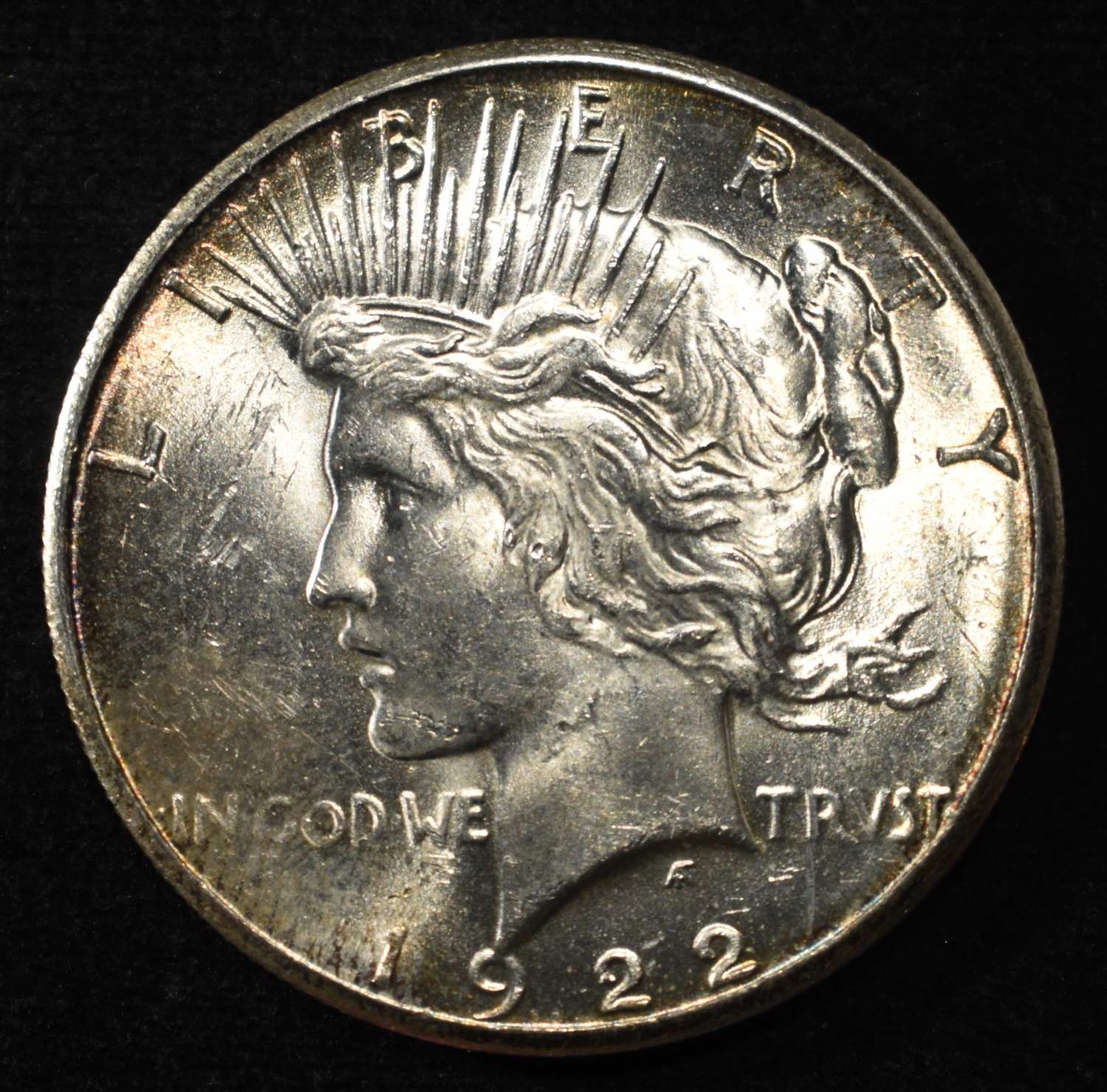 1922-S PEACE DOLLAR BU