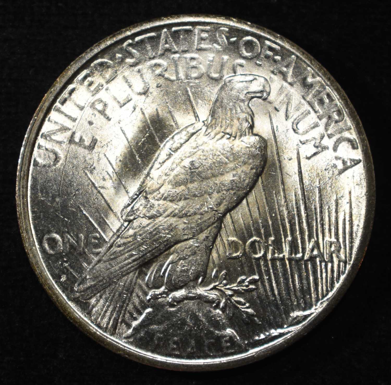 1922-S PEACE DOLLAR BU