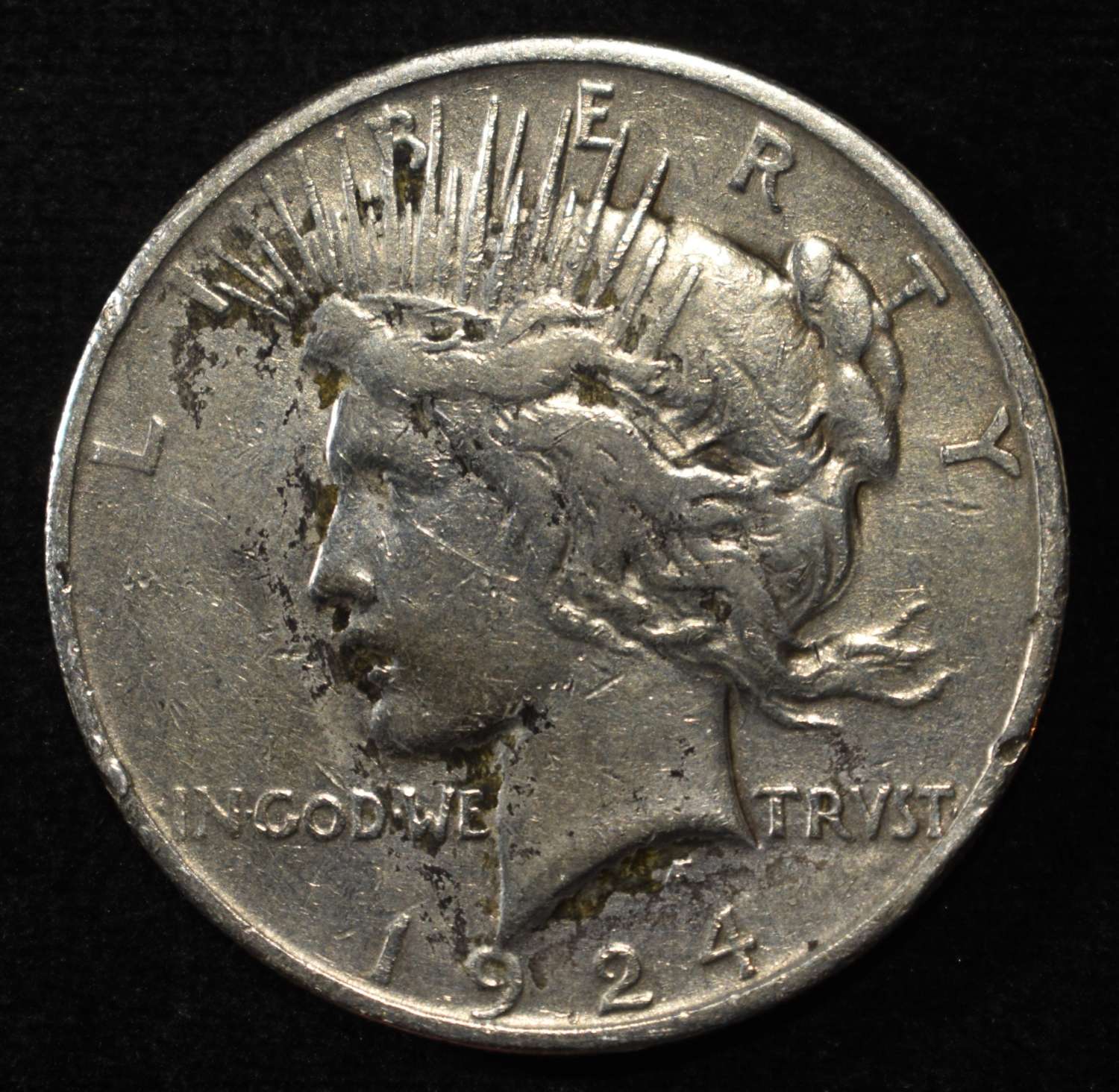 1924 PEACE DOLLAR