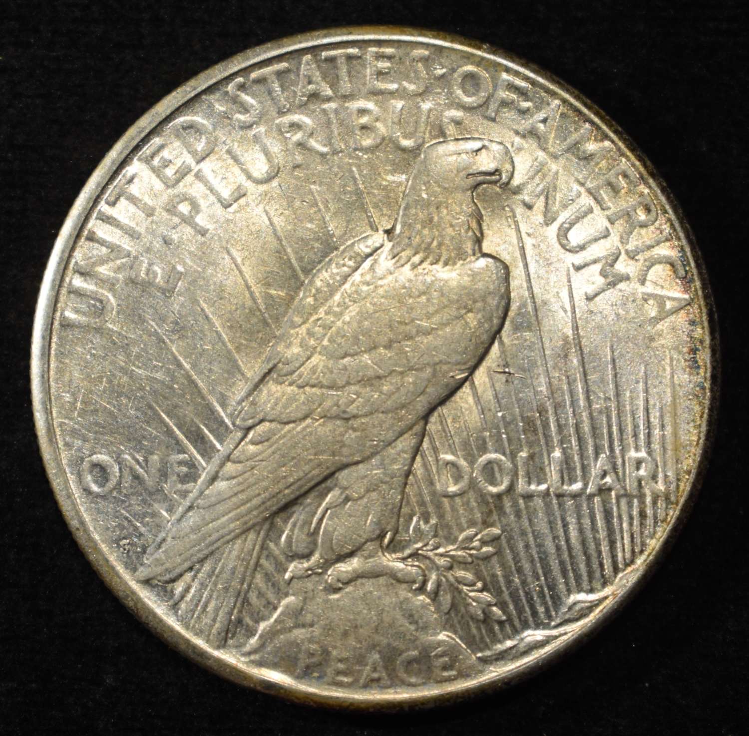 1924-S PEACE DOLLAR CH AU