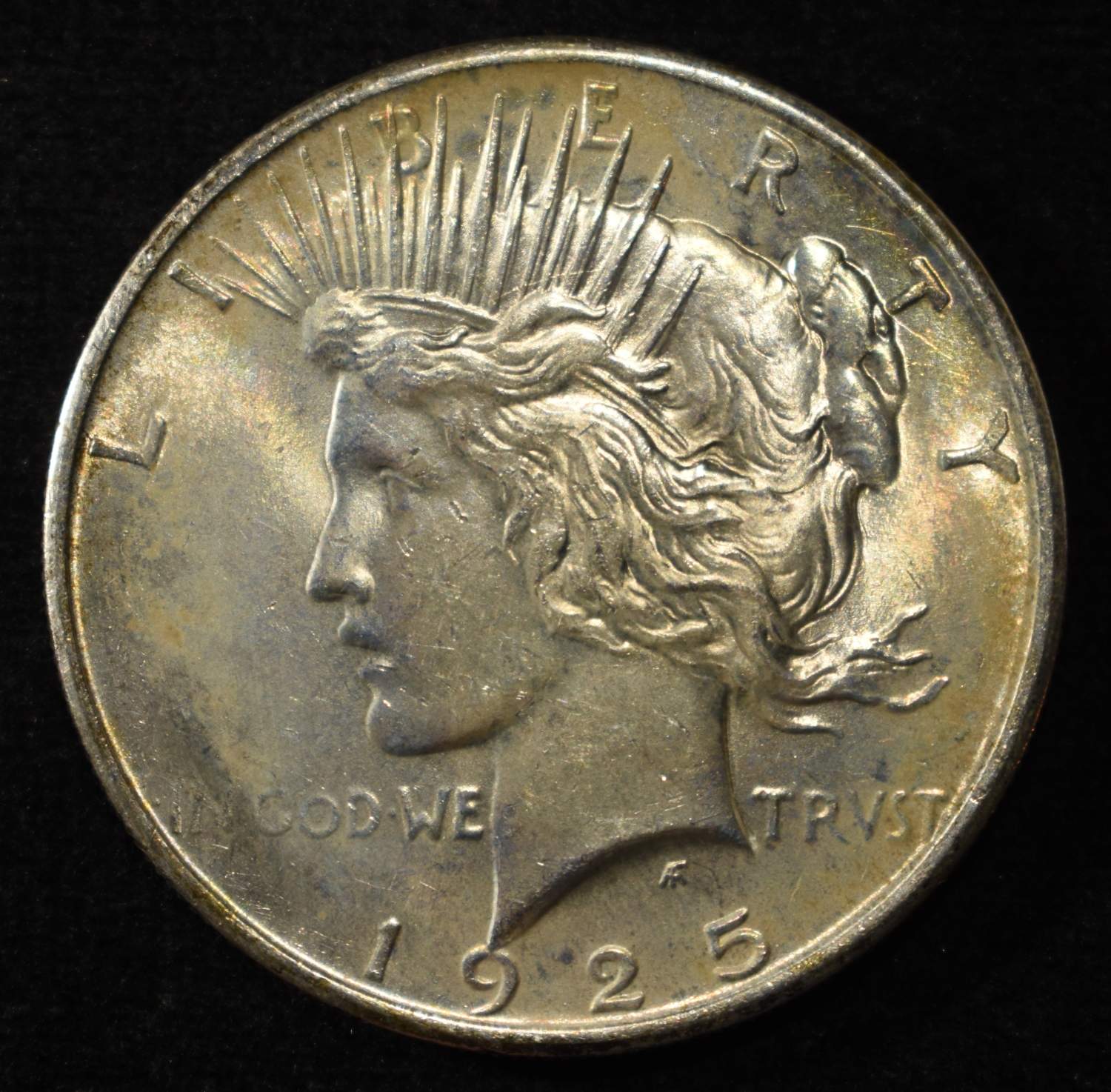 1925 PEACE DOLLAR BU