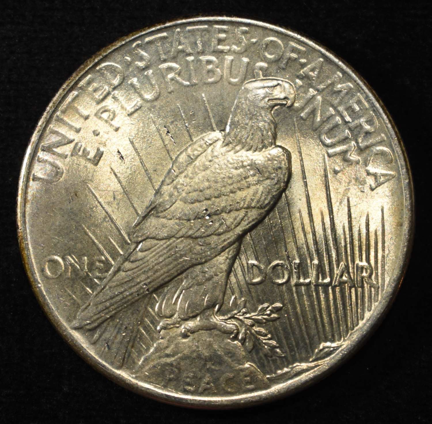 1925 PEACE DOLLAR BU