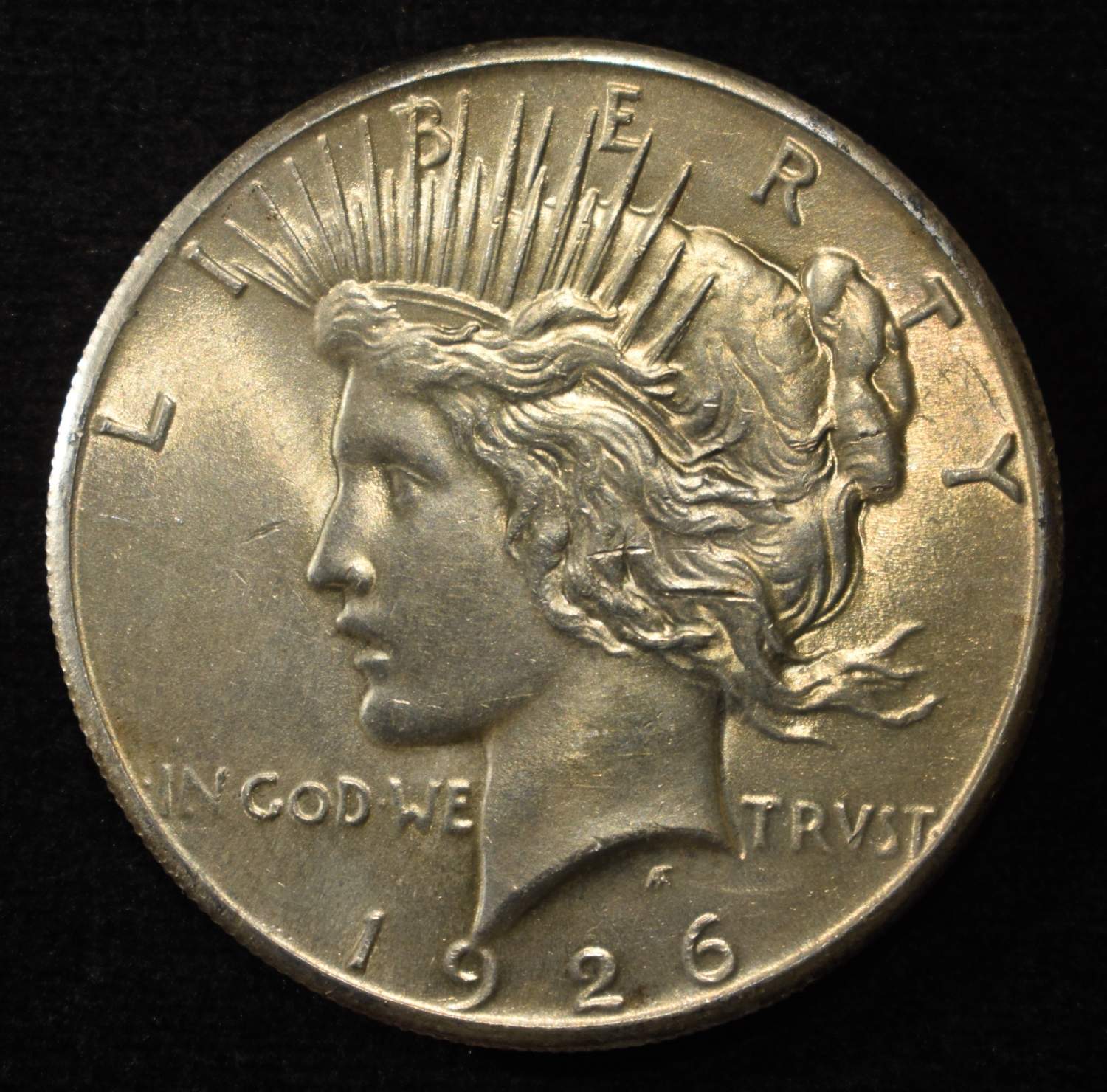 1926 PEACE DOLLAR BU
