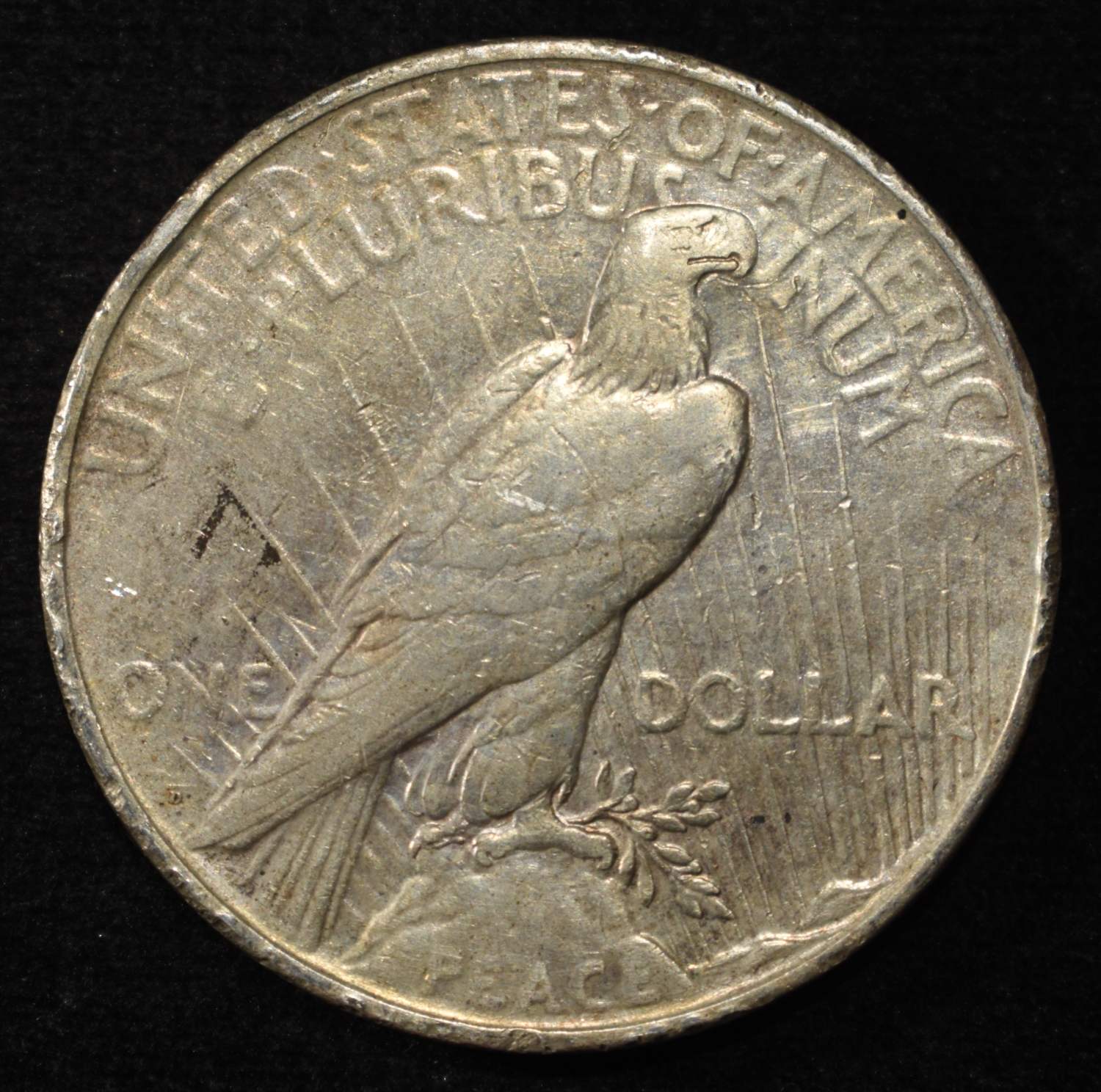 1927-D PEACE DOLLAR CH AU