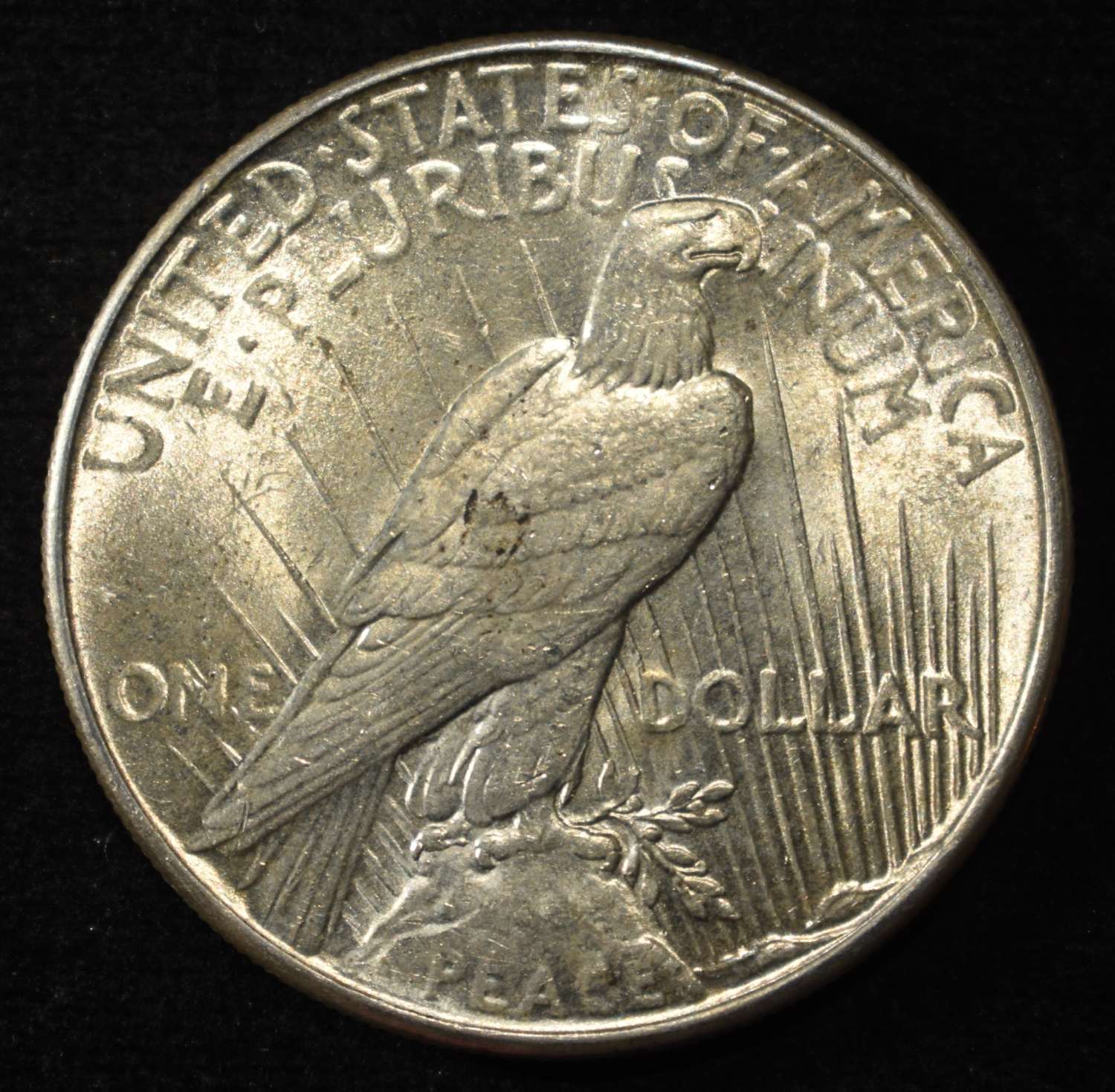 1934 PEACE DOLLAR BU