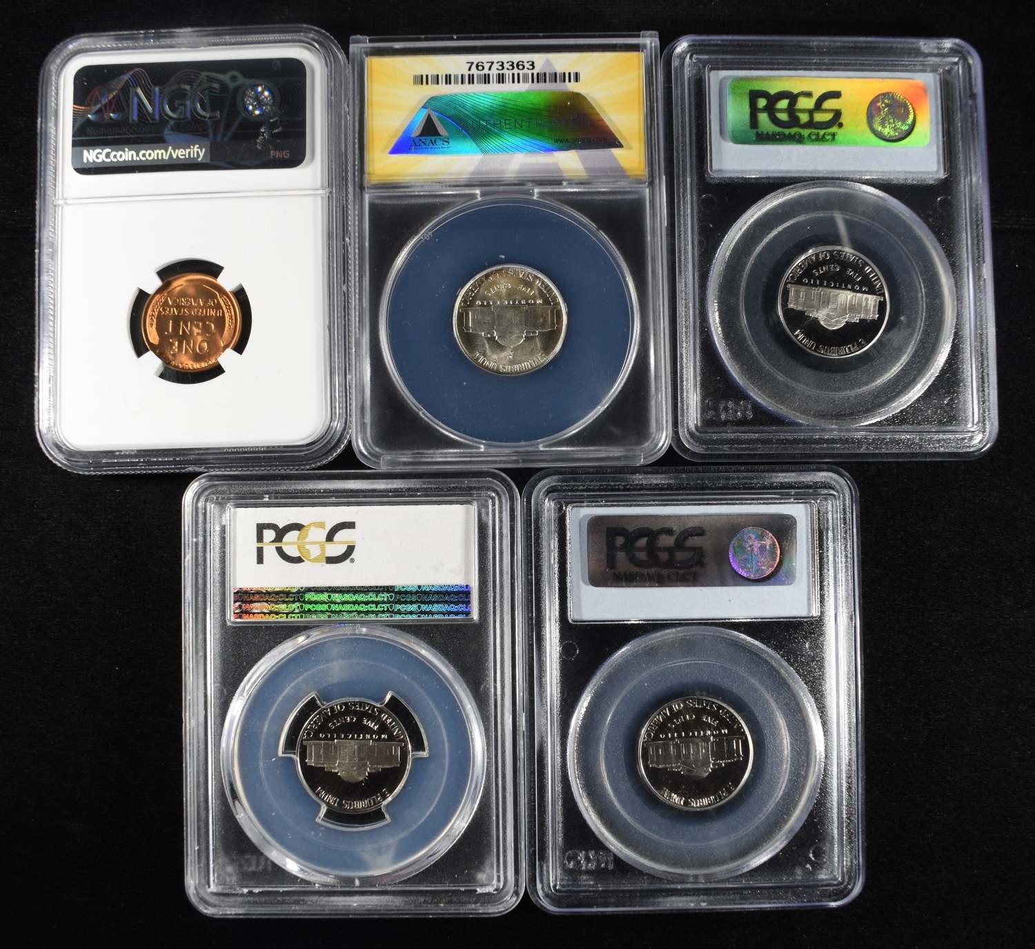 GRADED COLLECTORS LOT