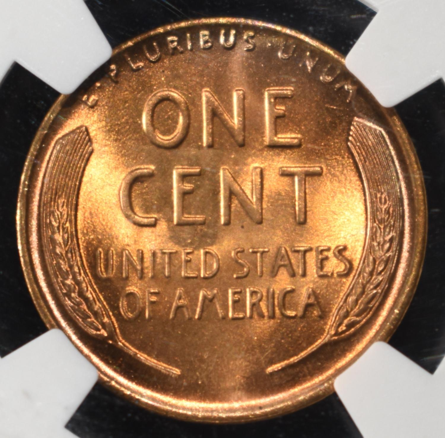 1944 WHEAT CENT NGC MS67 RD