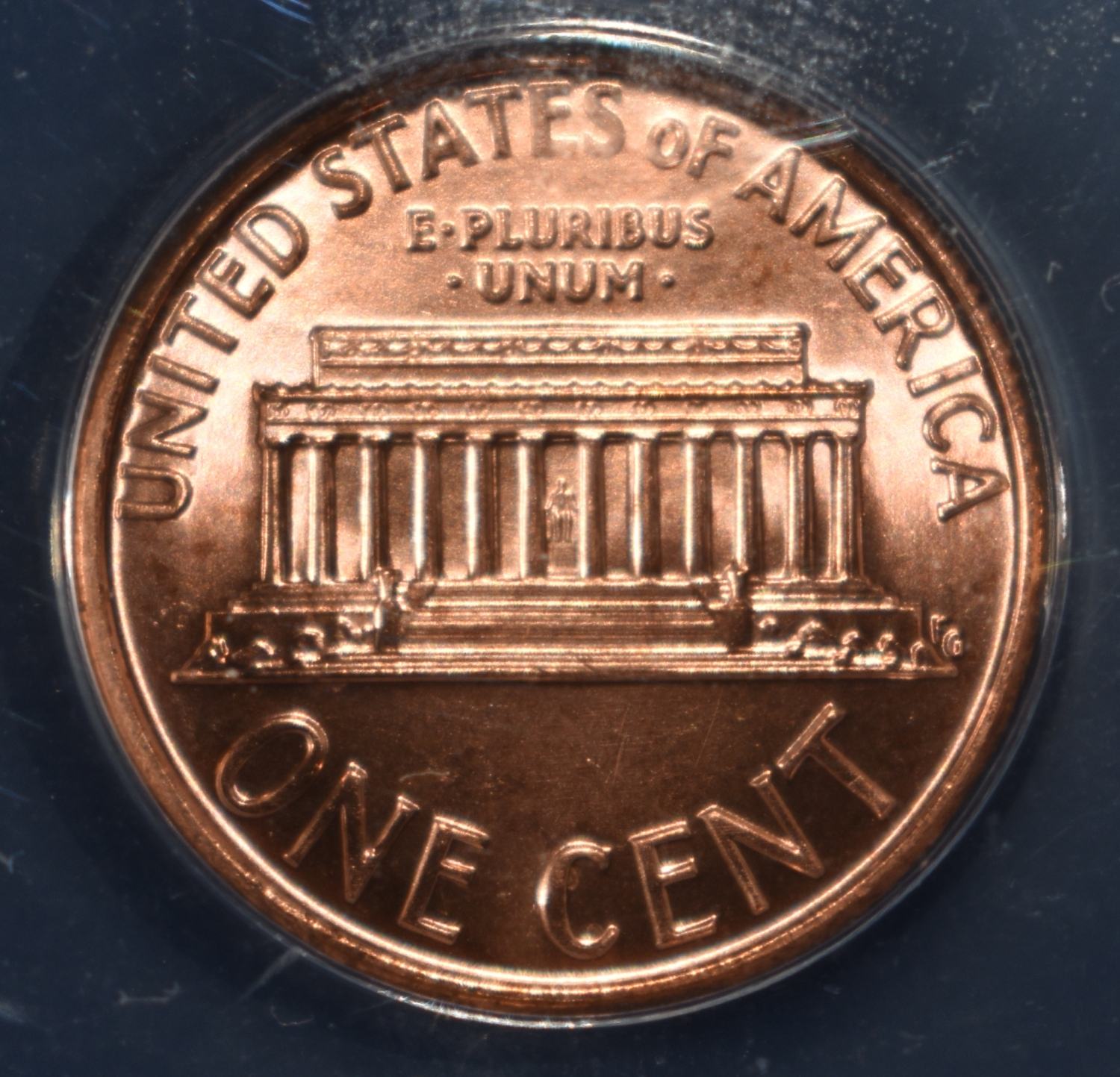1988-D MEMORIAL CENT ANACS MS68 RED