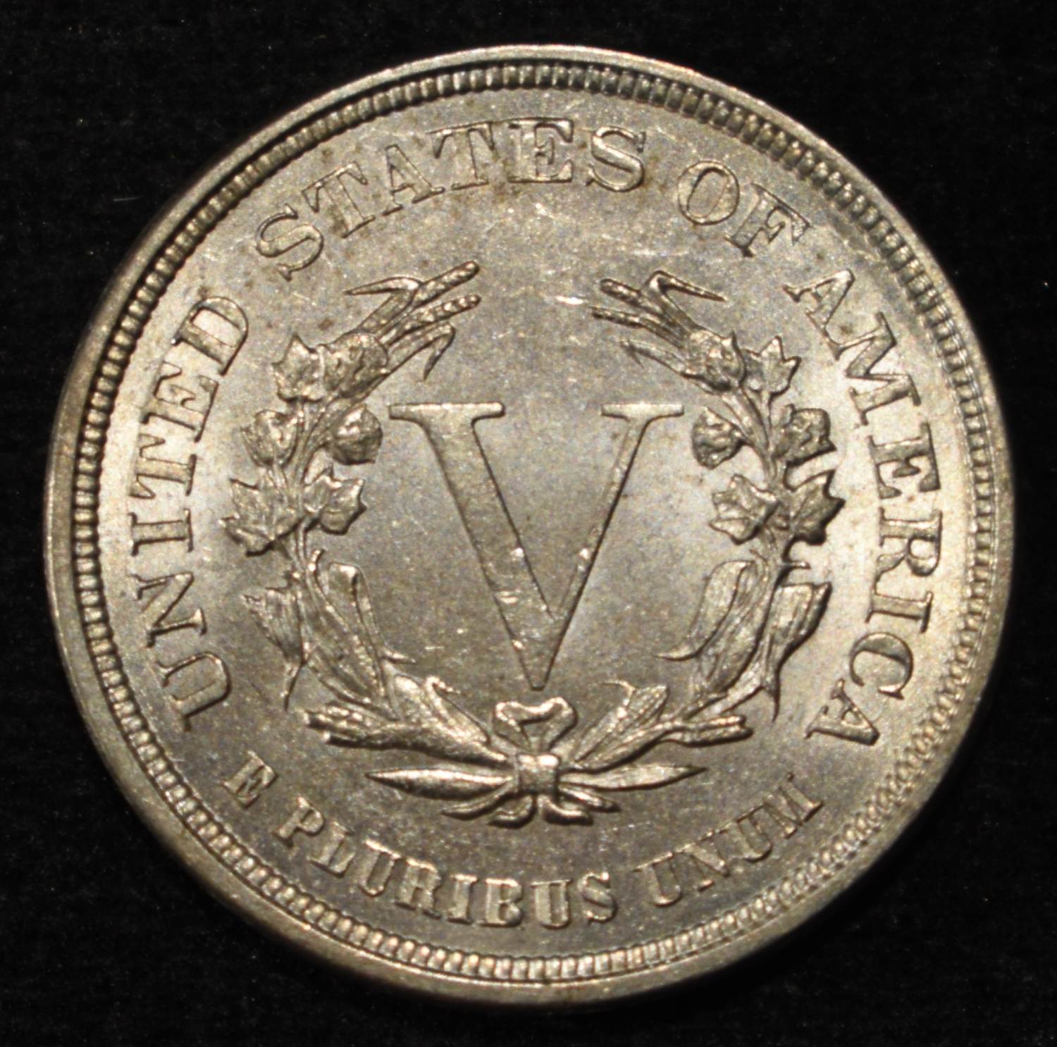 1883 NC 'V' NICKEL GEM BU