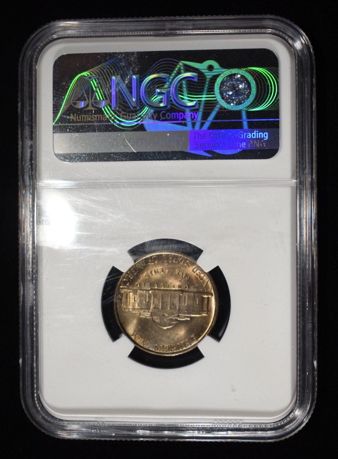 1950-D JEFFERSON NICKEL NGC MS67