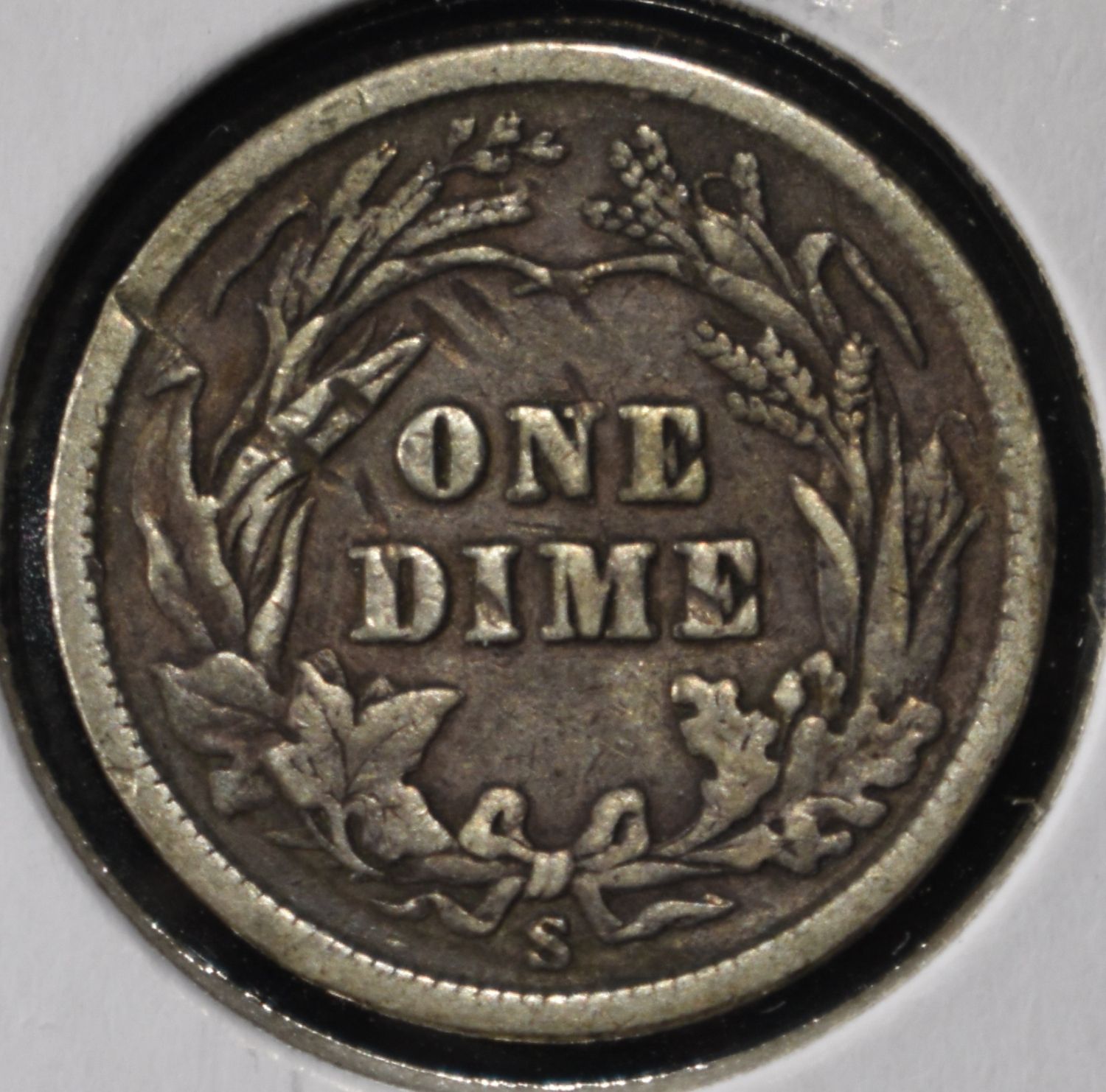 1905-S BARBER DIME XF