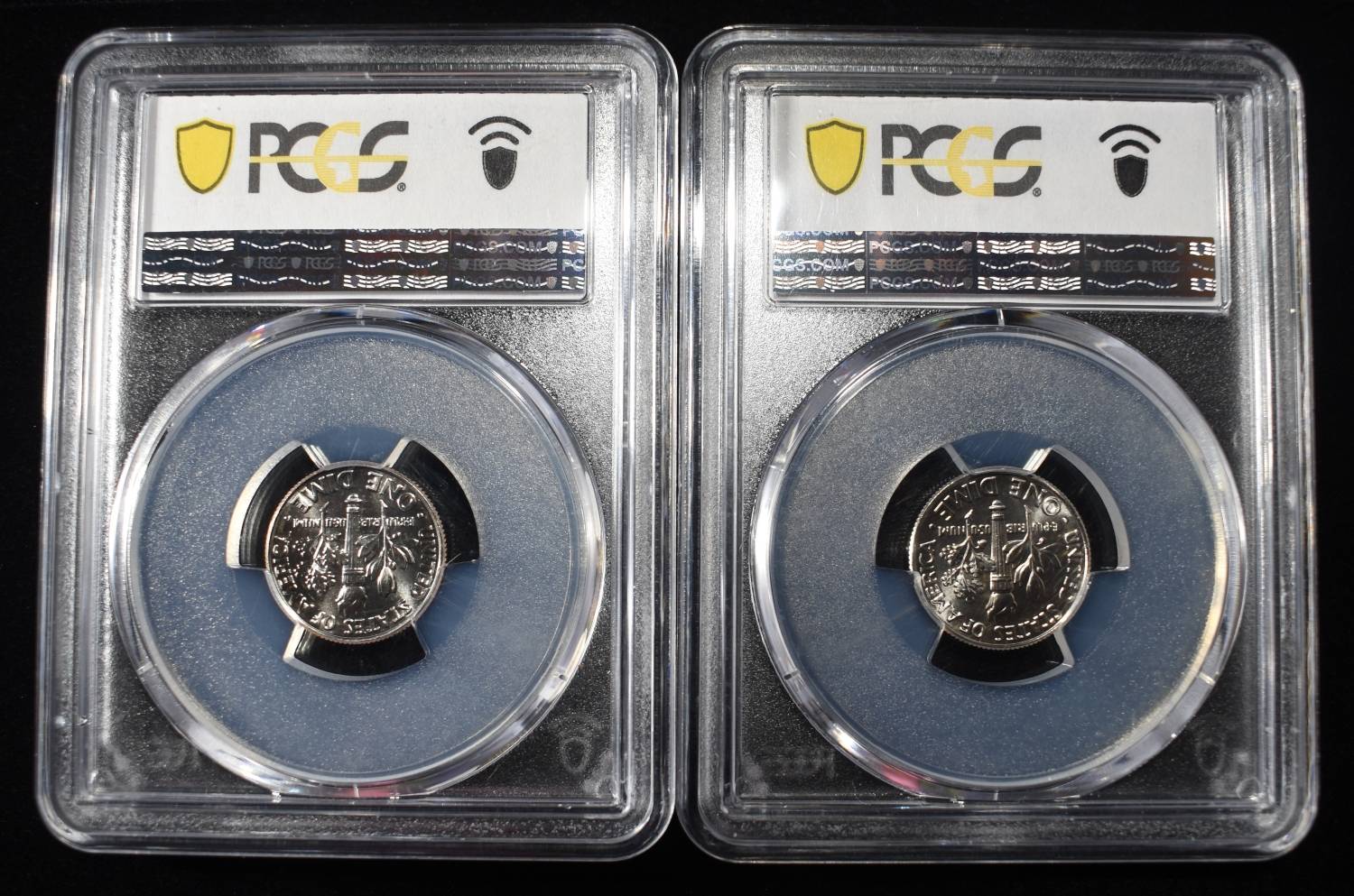 2025-P & D ROOSEVELT DIMES PCGS MS66 FB