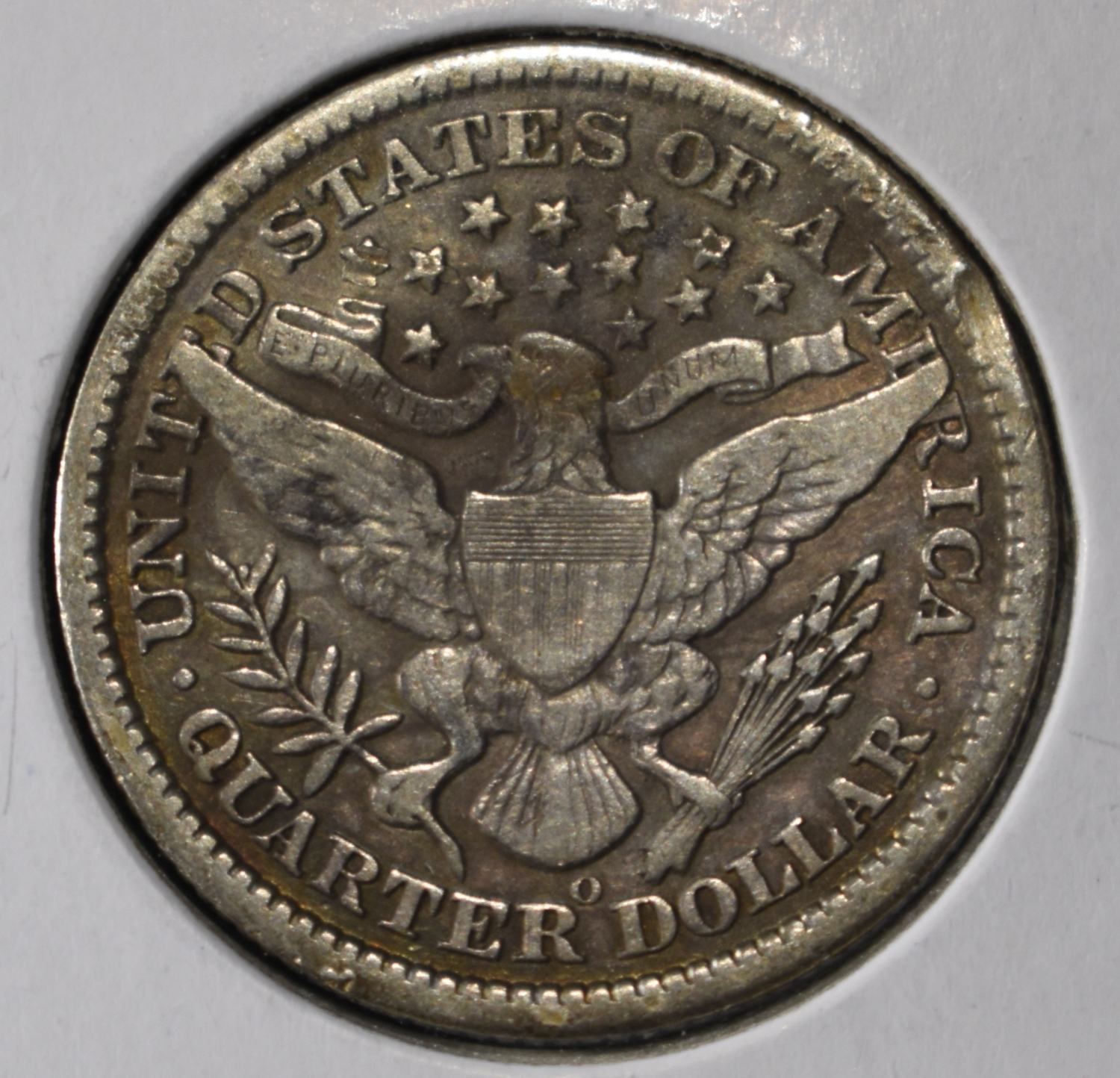 1897-O BARBER QUARTER VF