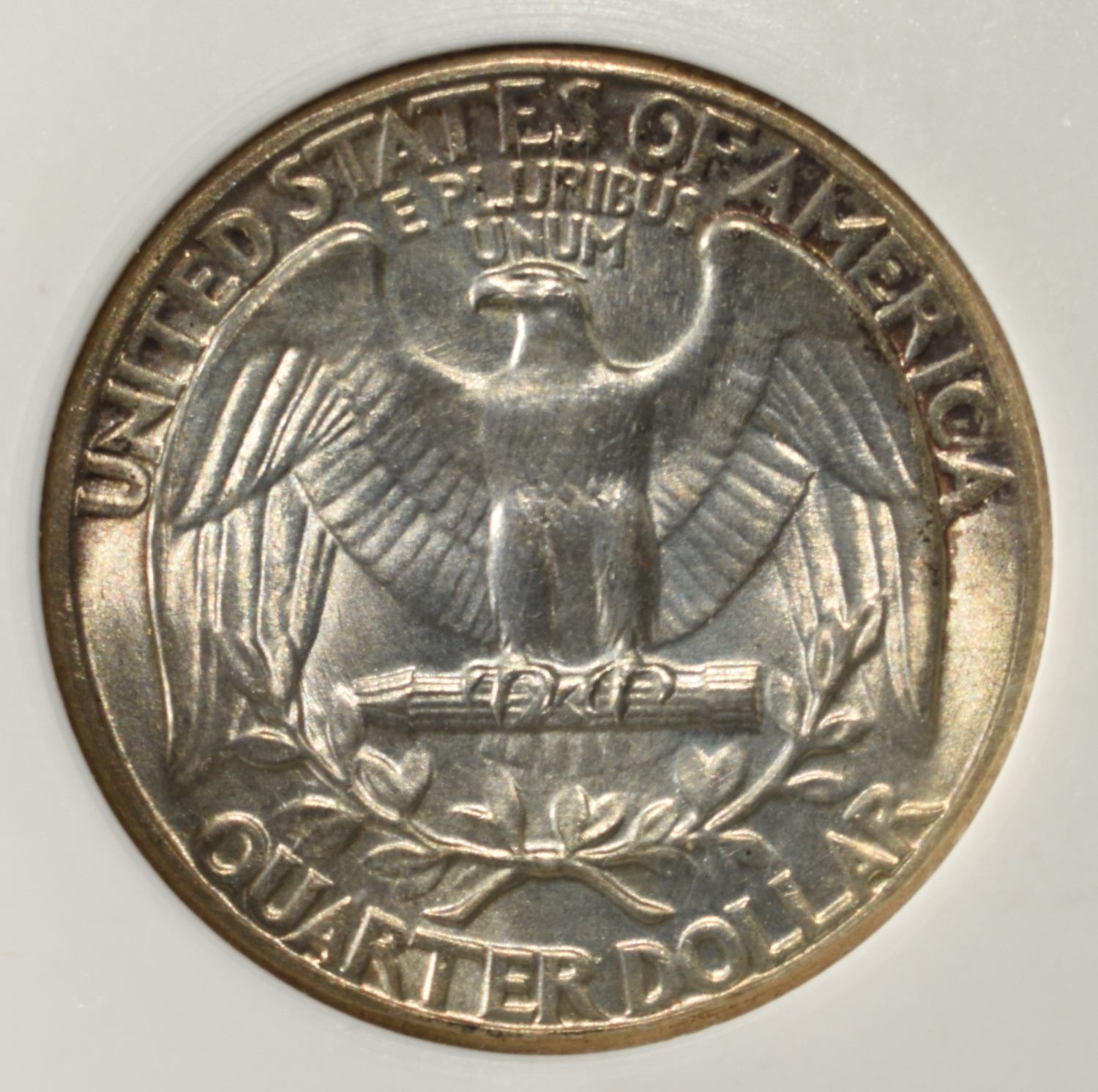 1943 WASHINGTON QUARTER PCI SUPERB GEM+ BU