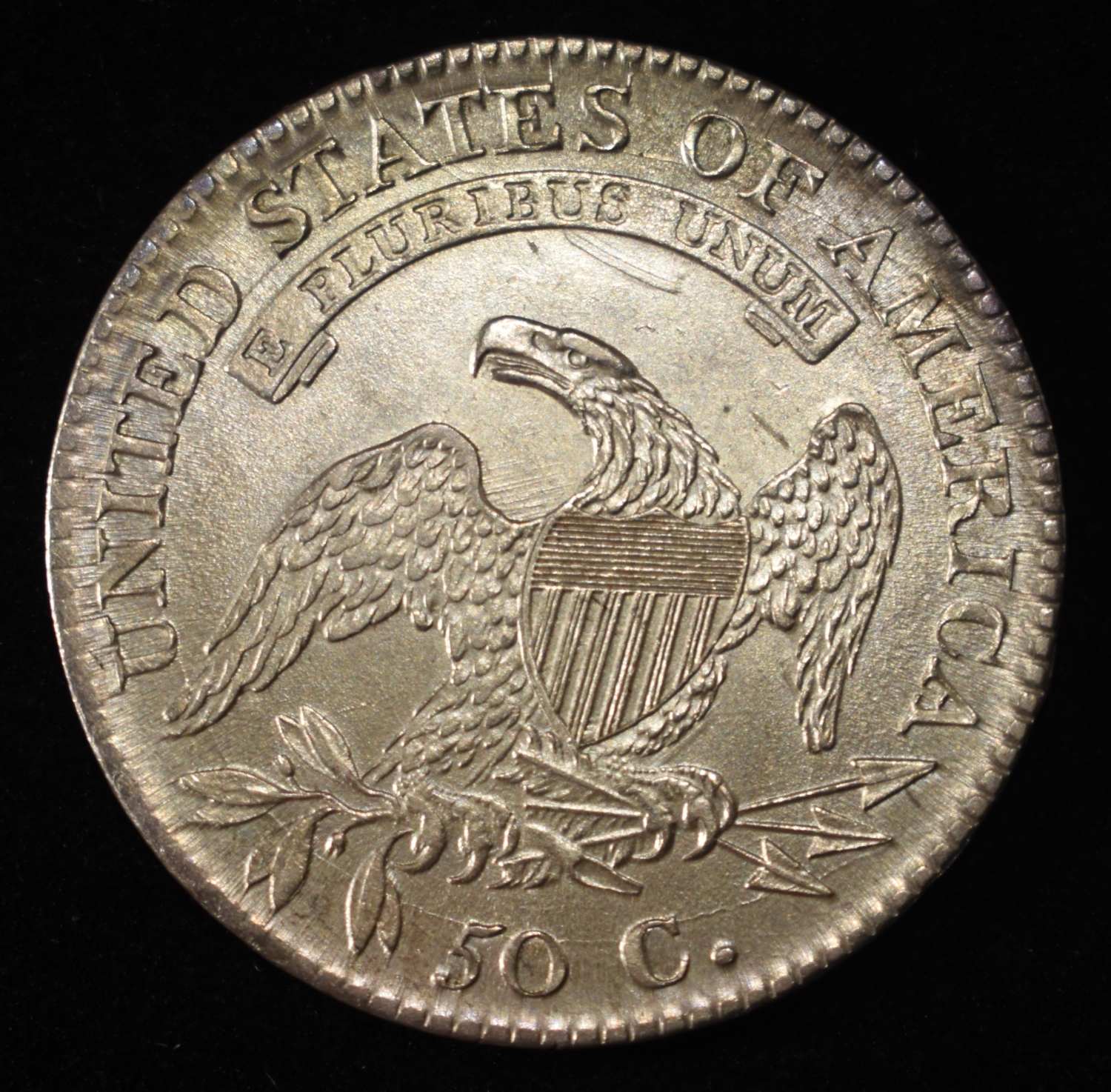 1811 CAPPED BUST HALF DOLLAR VERY CH UNC SHARP