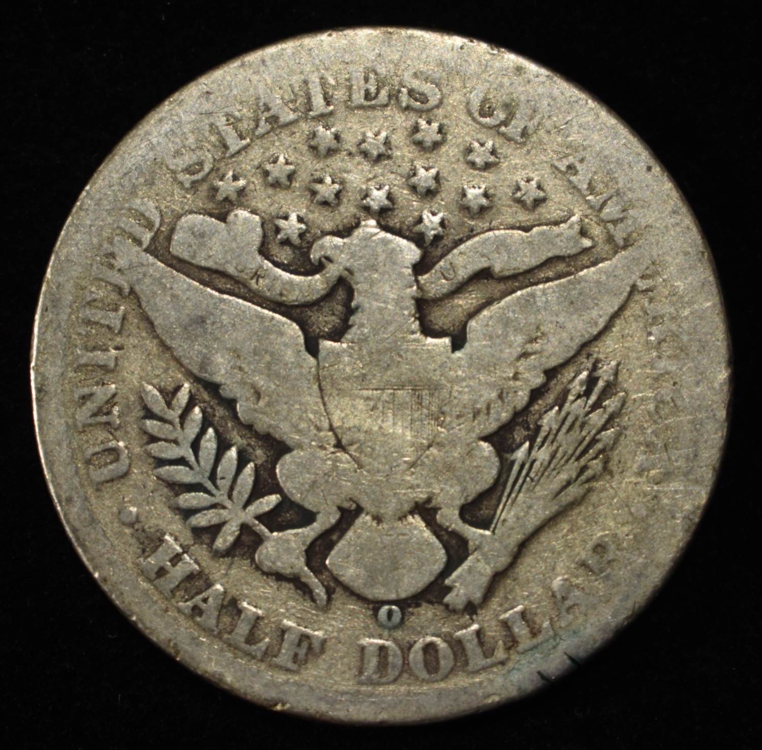 1896-O BARBER HALF DOLLAR GOOD