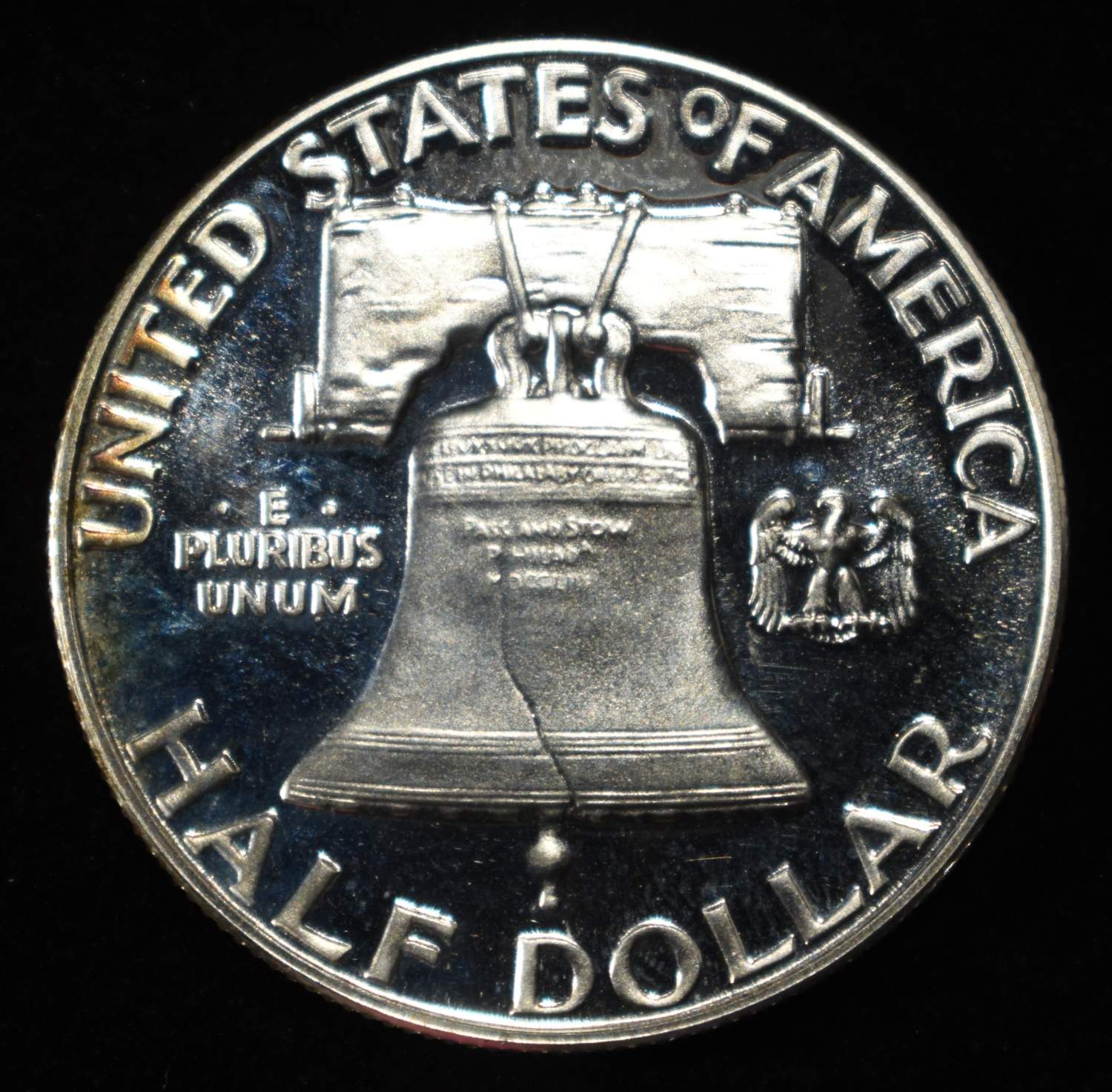 1953 FRANKLIN HALF DOLLAR GEM CAMEO PROOF