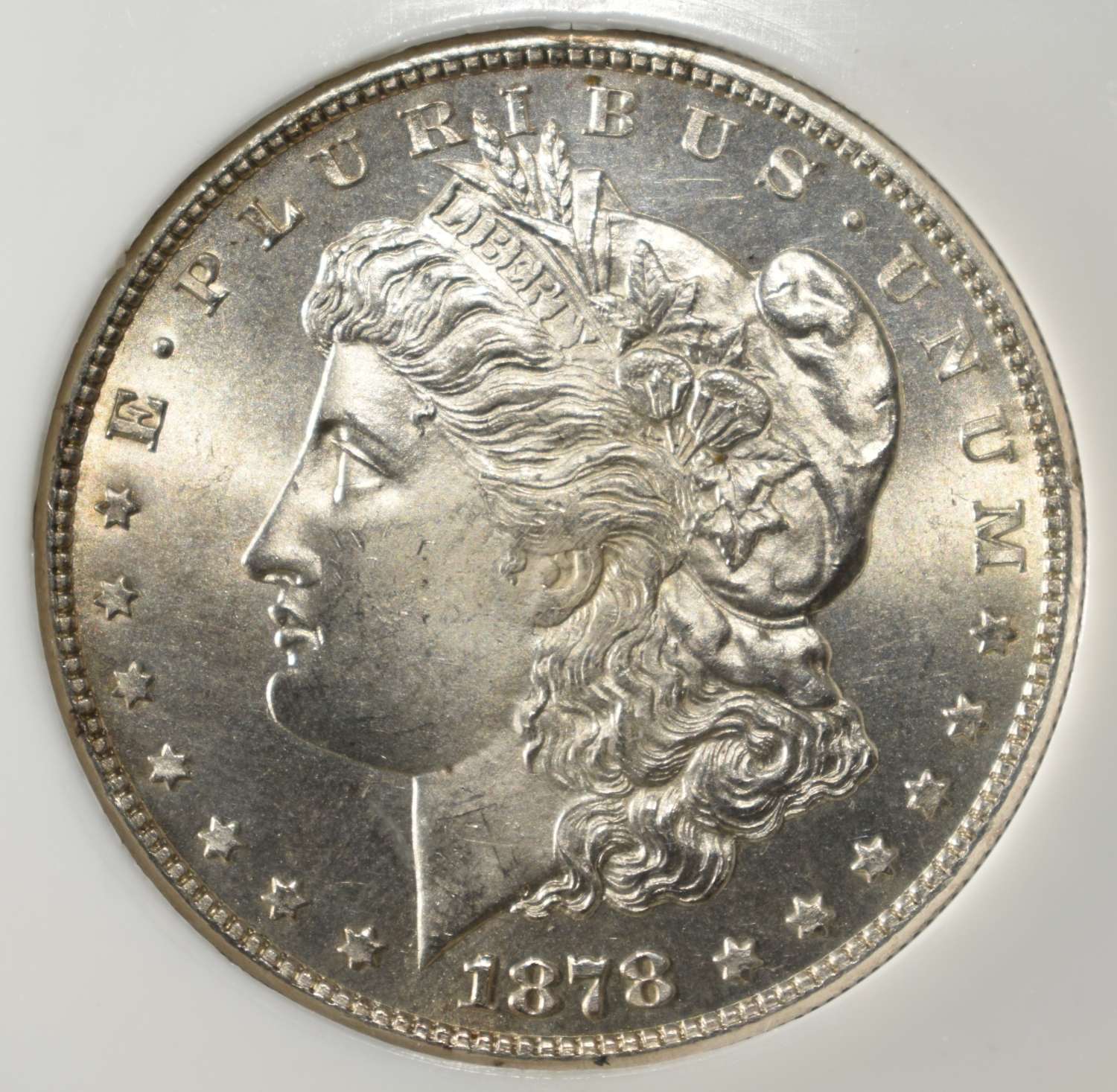 1878-S MORGAN DOLLAR PCI SUPERB GEM BU