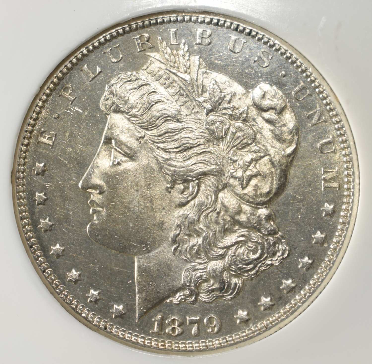 1879-S REV 78 MORGAN DOLLAR PCI CH/GEM BU PL
