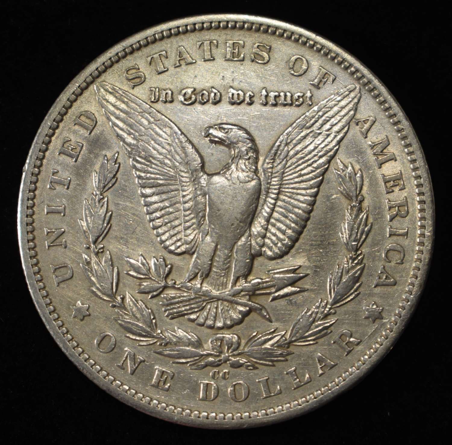 1879-CC MORGAN DOLLAR AU