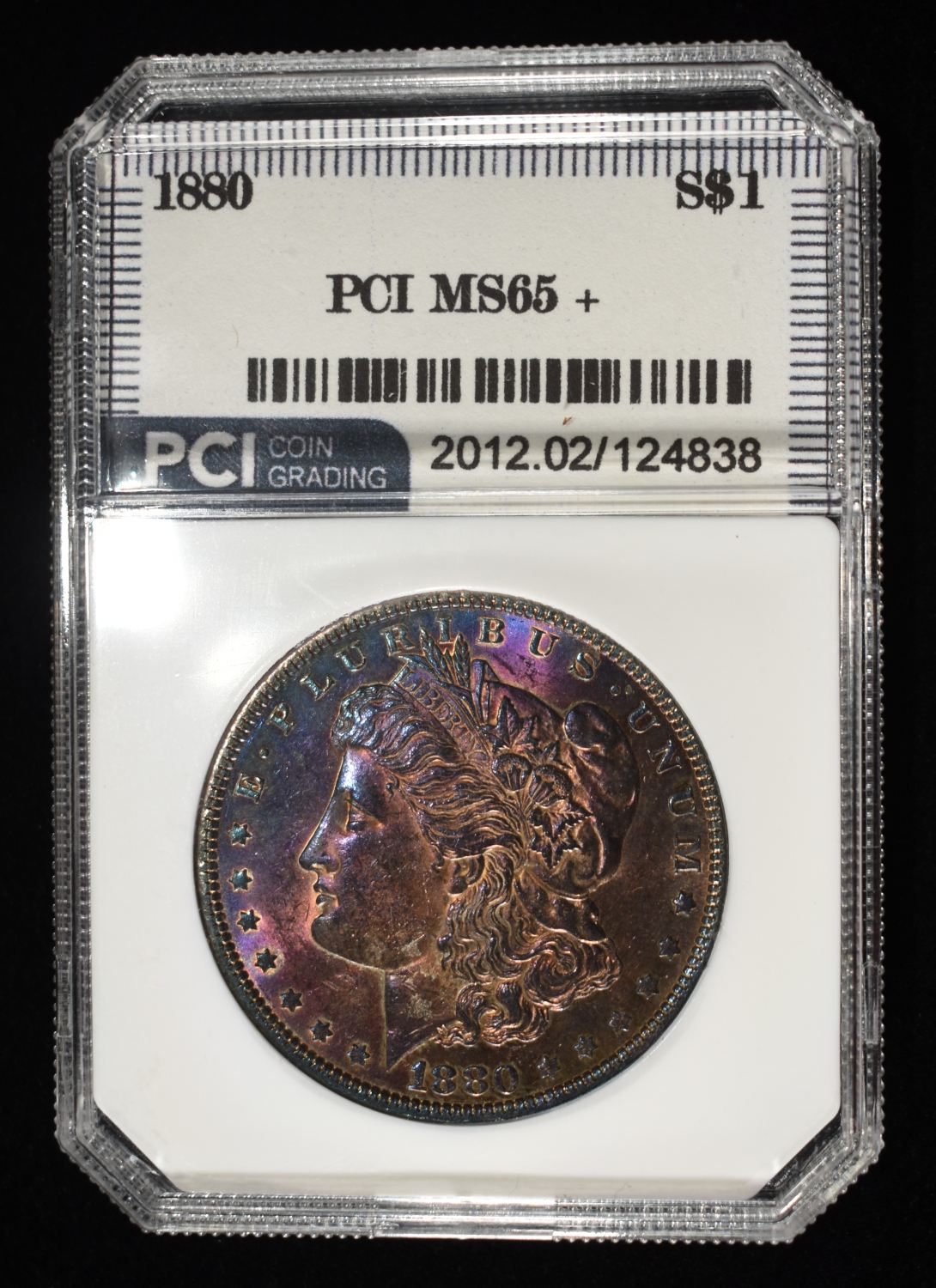1880 MORGAN DOLLAR PCI GEM BU