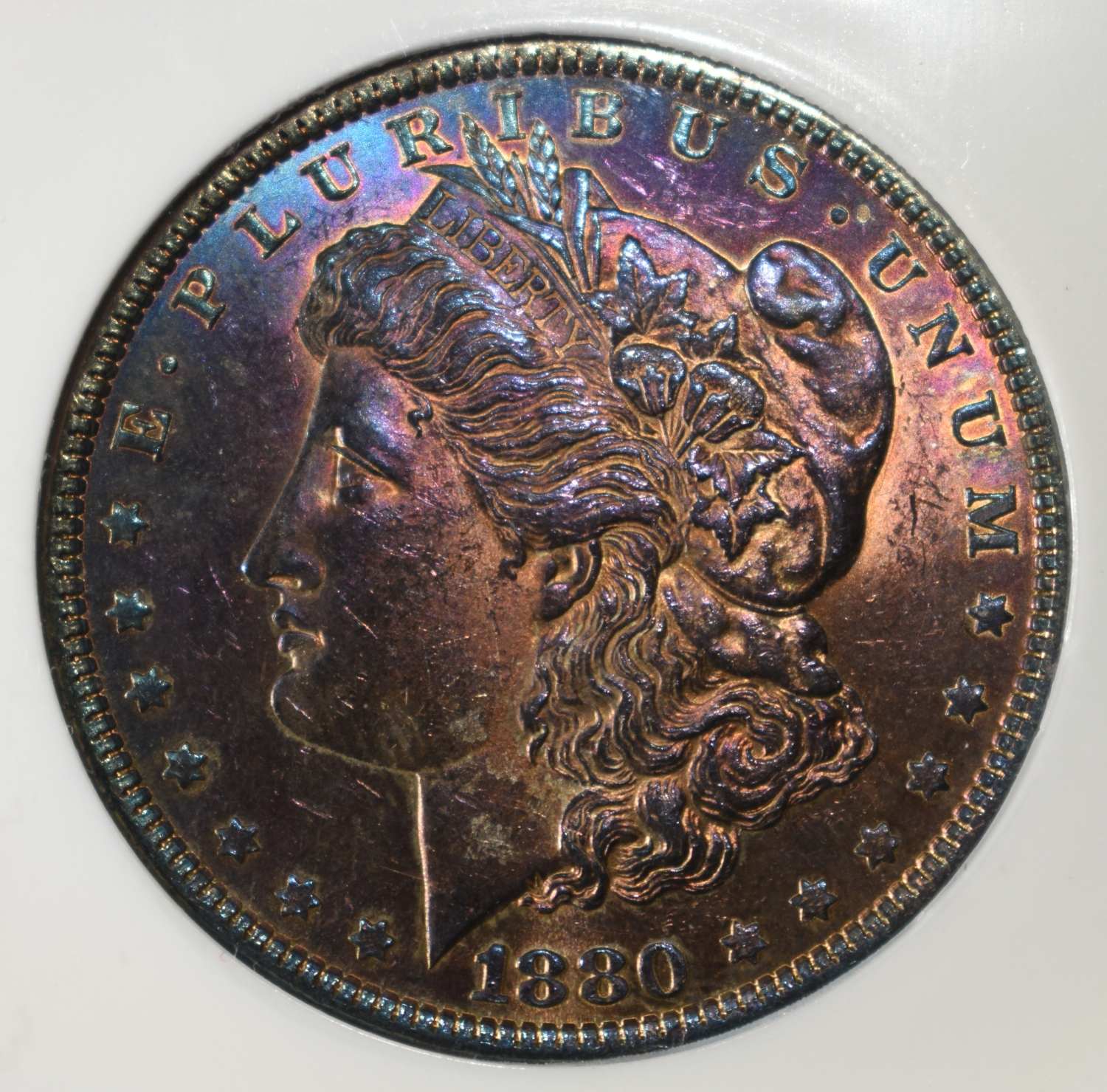 1880 MORGAN DOLLAR PCI GEM BU