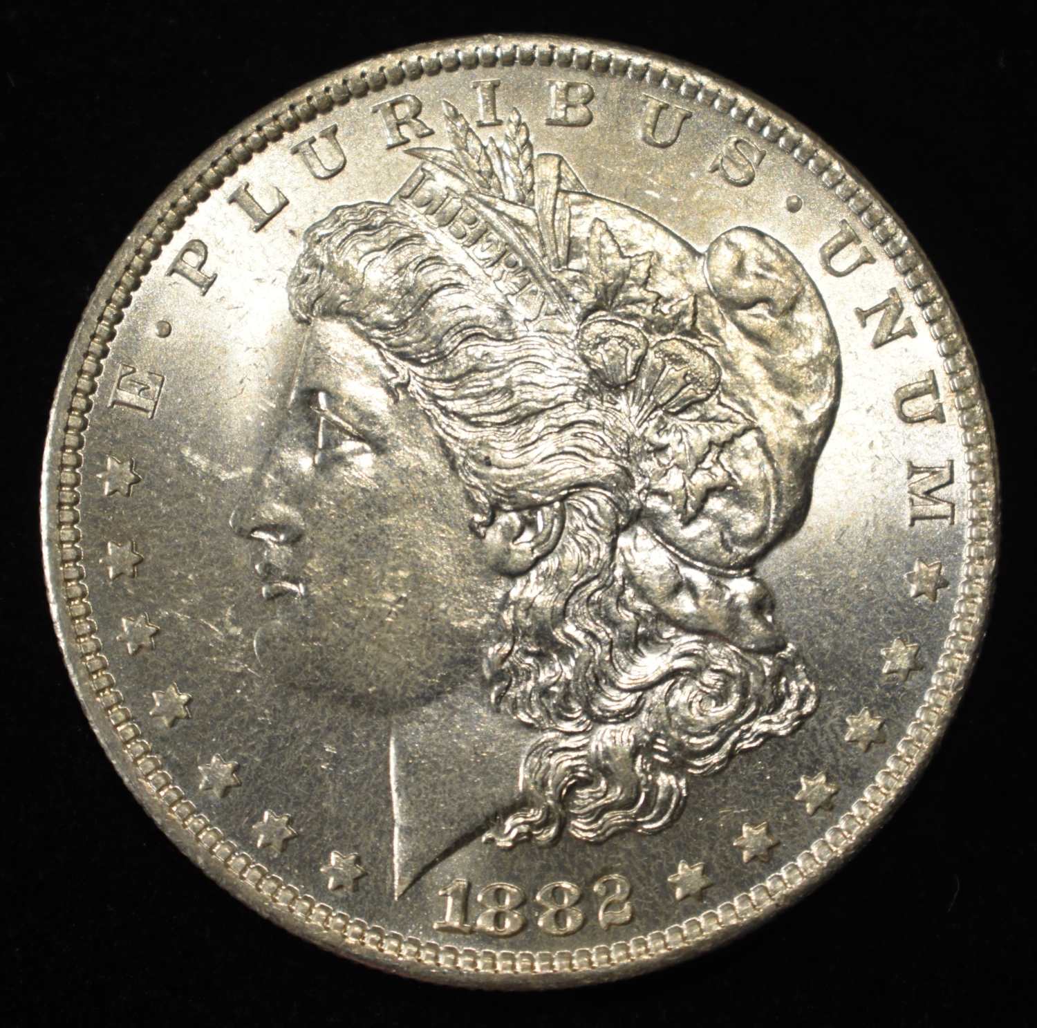 1882-O MORGAN DOLLAR GEM BU