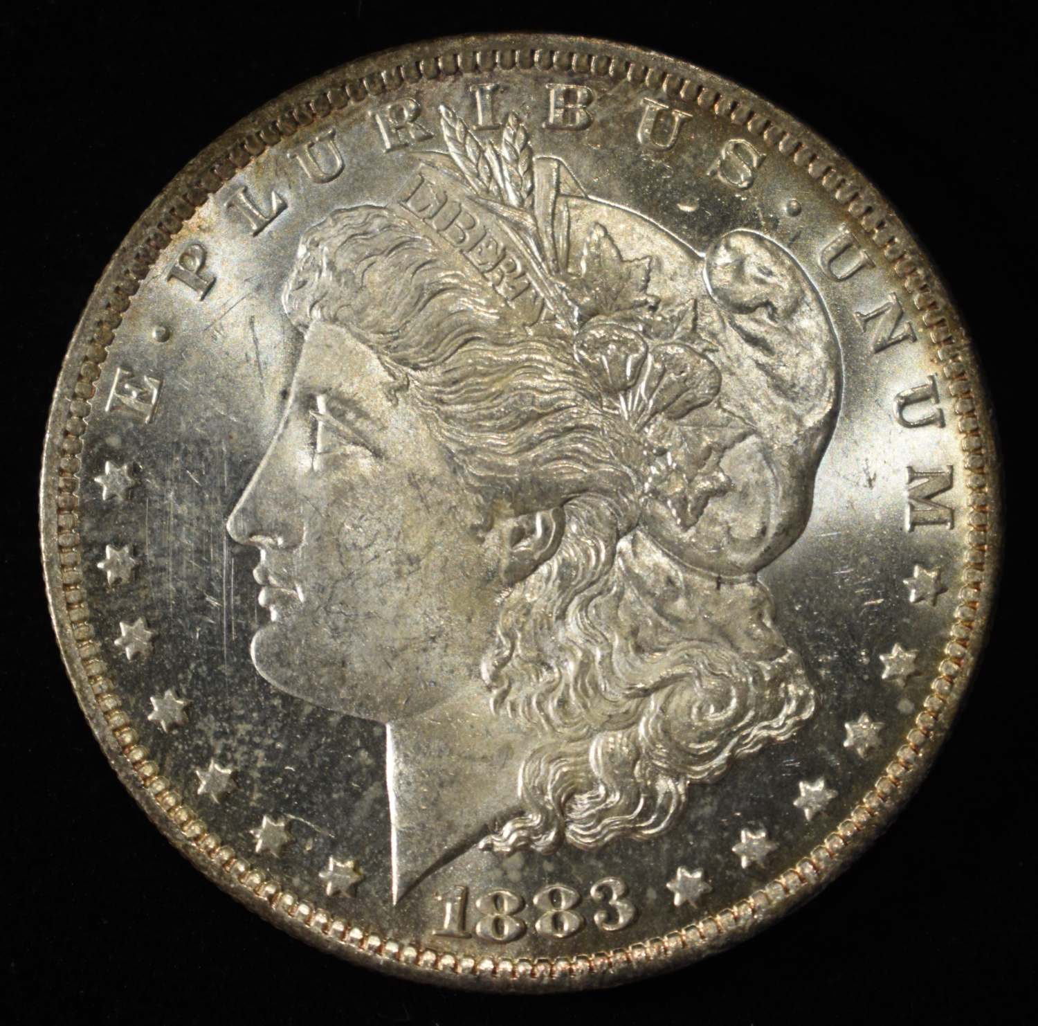 1883-O MORGAN DOLLAR PL CH BU