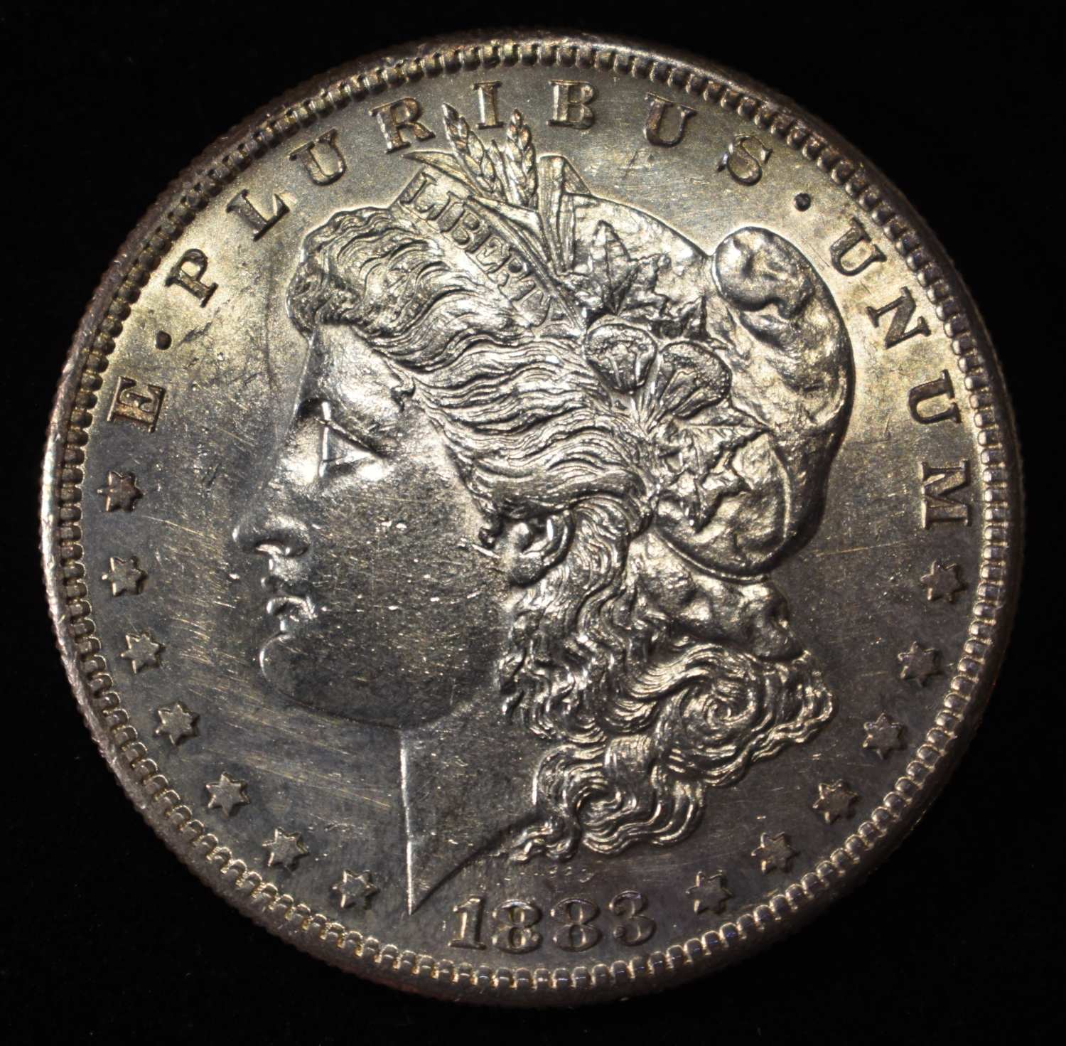 1883-S MORGAN DOLLAR SHARP BU