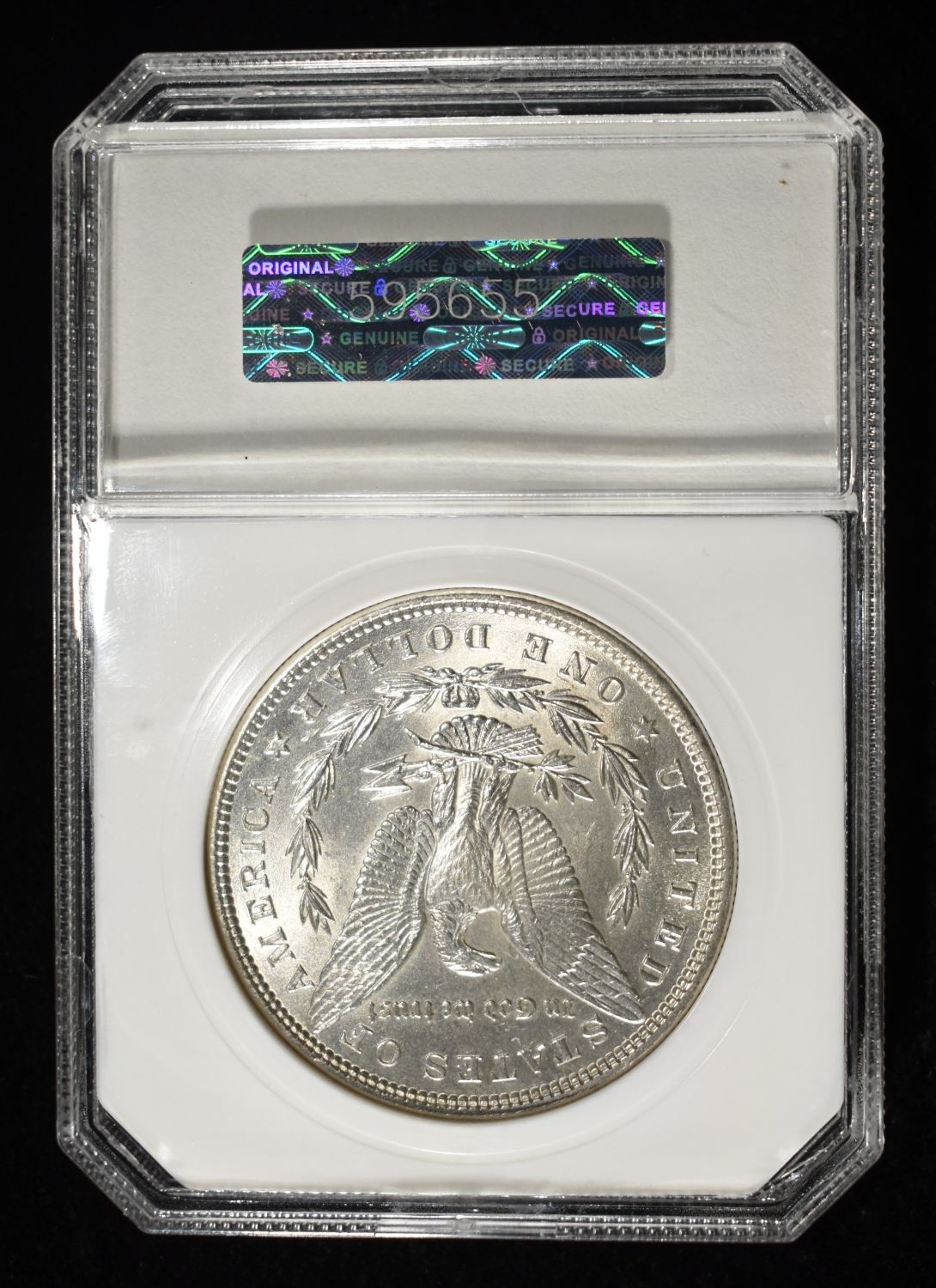 1884 MORGAN DOLLAR PCI SUPERB GEM BU