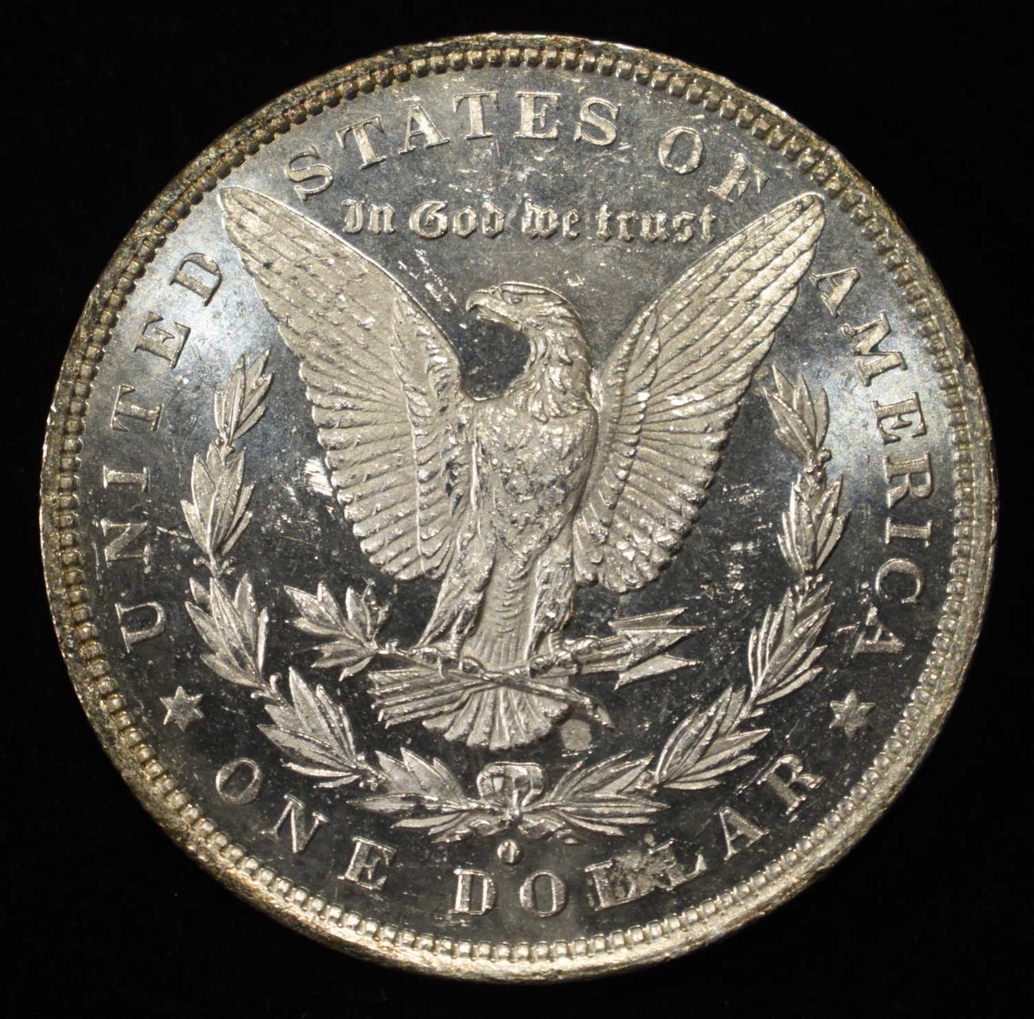 1884-O MORGAN DOLLAR CH BU DMPL