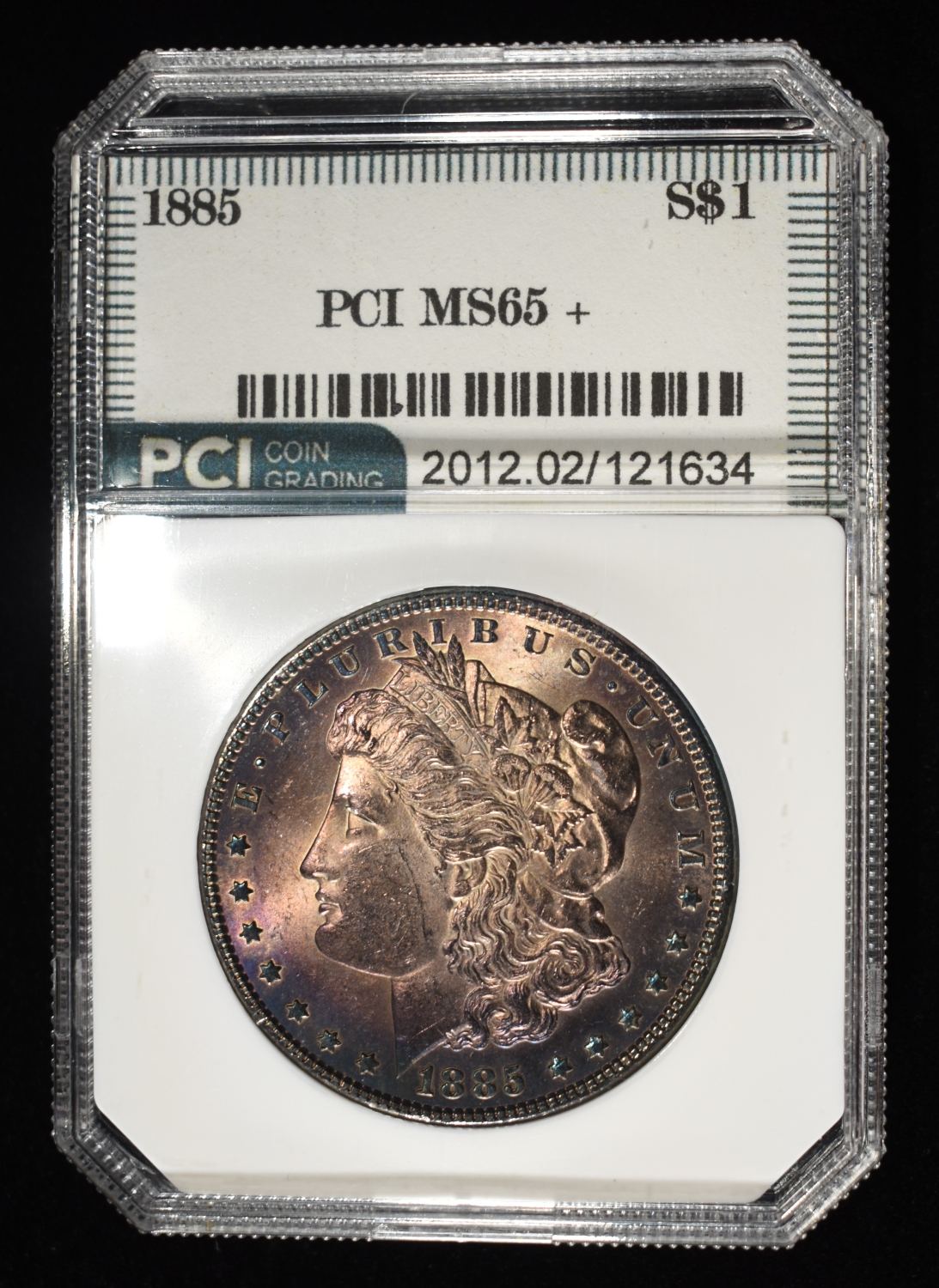1885 MORGAN DOLLAR PCI GEM BU