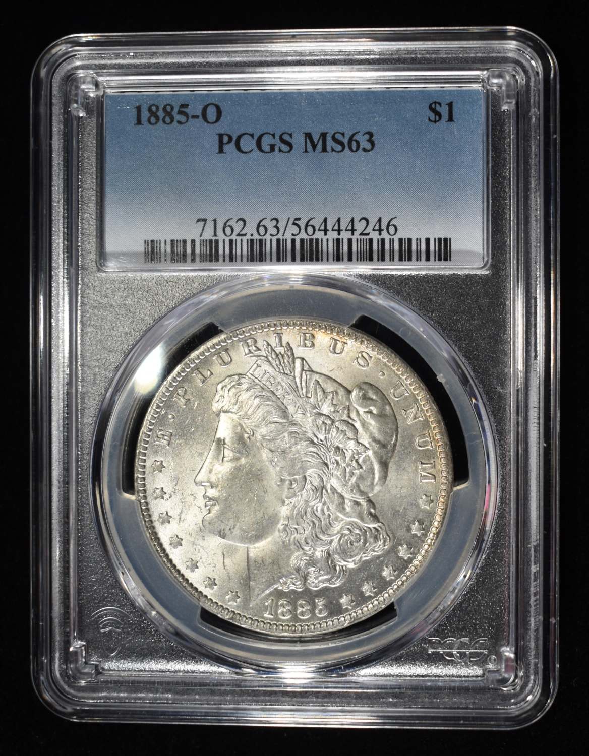 1885-O MORGAN DOLLAR PCGS MS-63